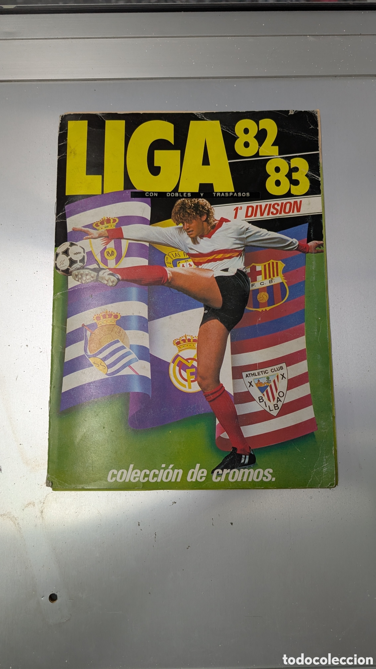 Figurine di Calcio: ALBUM LIGA ESTE 1982/83 82 83 BASTANTE COMPLETO INCLUYE VARIOS FICHAJES