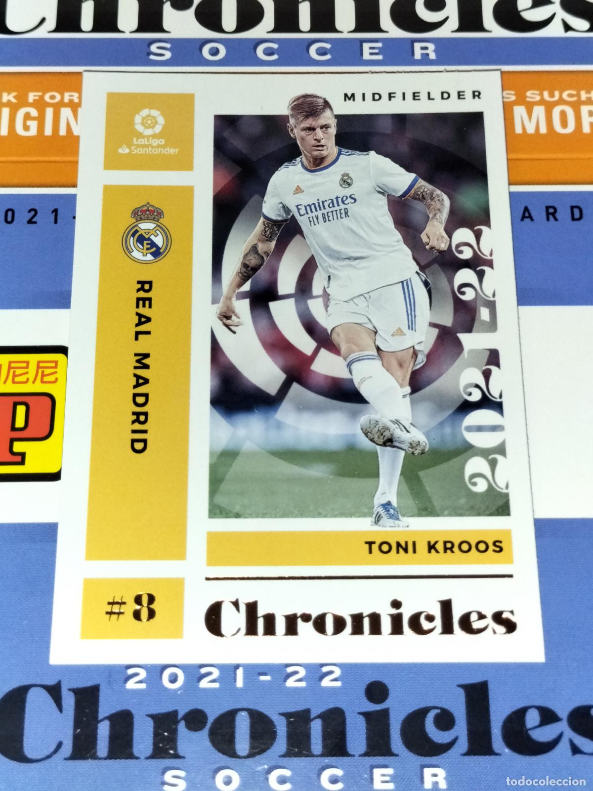 Cromos de f&uacute;tbol: N&ordm; 19 TONI KROOS REAL MADRID CARD CHRONICLES LA LIGA SOCCER 2021 2022 21 22 PANINI