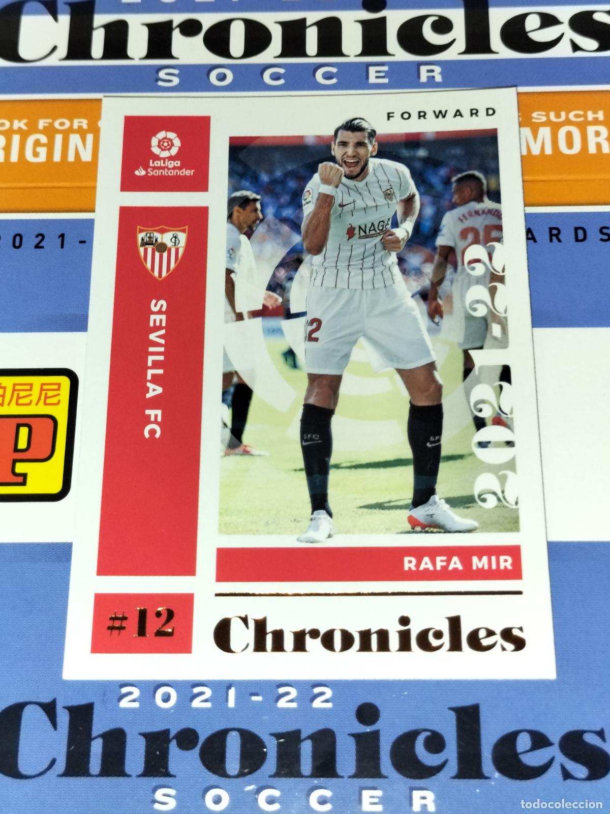 Cromos de f&uacute;tbol: N&ordm; 20 RAFA MIR SEVILLA CARD CHRONICLES LA LIGA SOCCER 2021 2022 21 22 PANINI