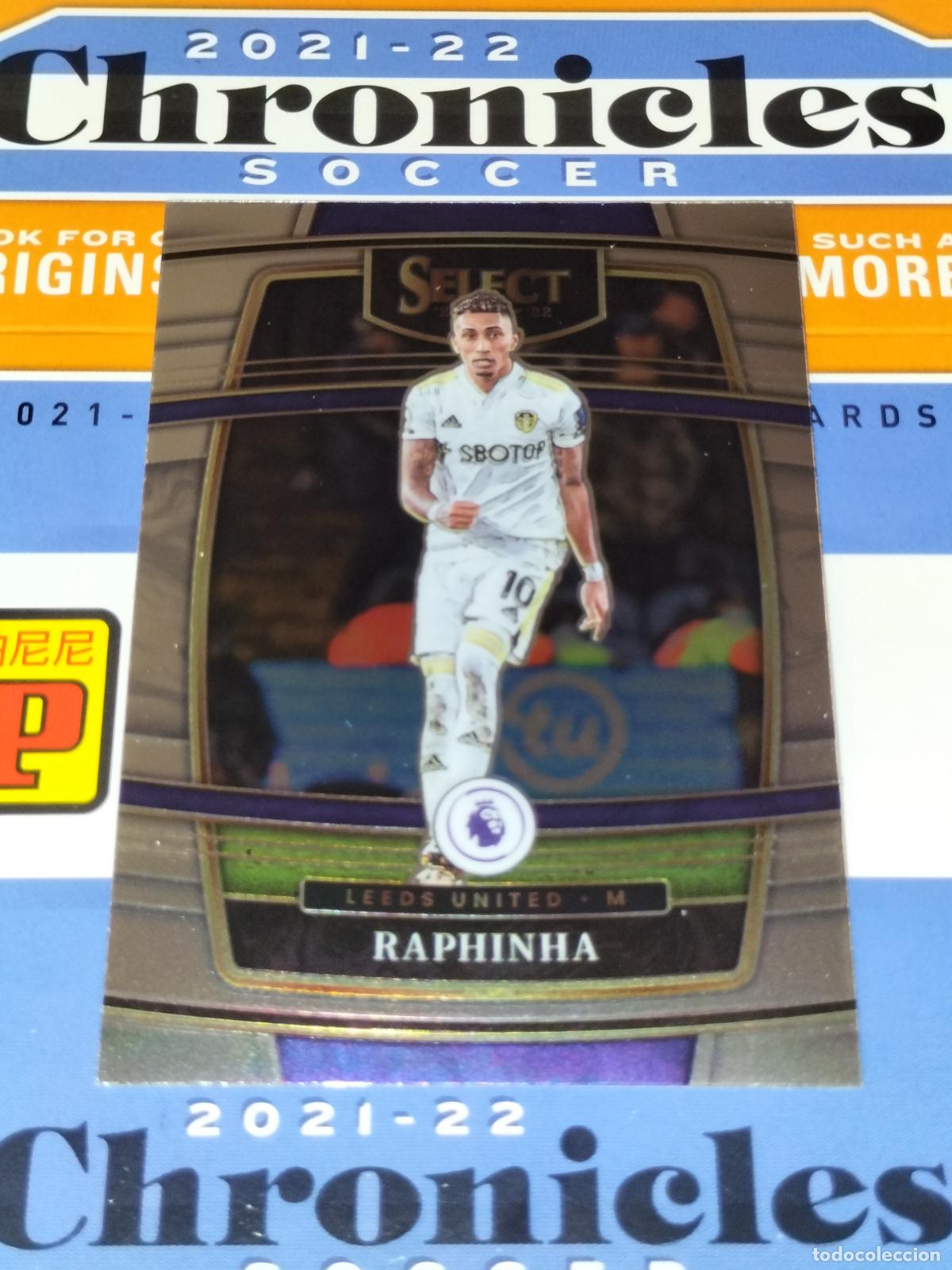 Cromos de f&uacute;tbol: N&ordm; 224 RAPHINHA LEEDS UNITED CARD CHRONICLES SELECT PREMIER LEAGUE SOCCER 2021 2022 21 22 PANINI