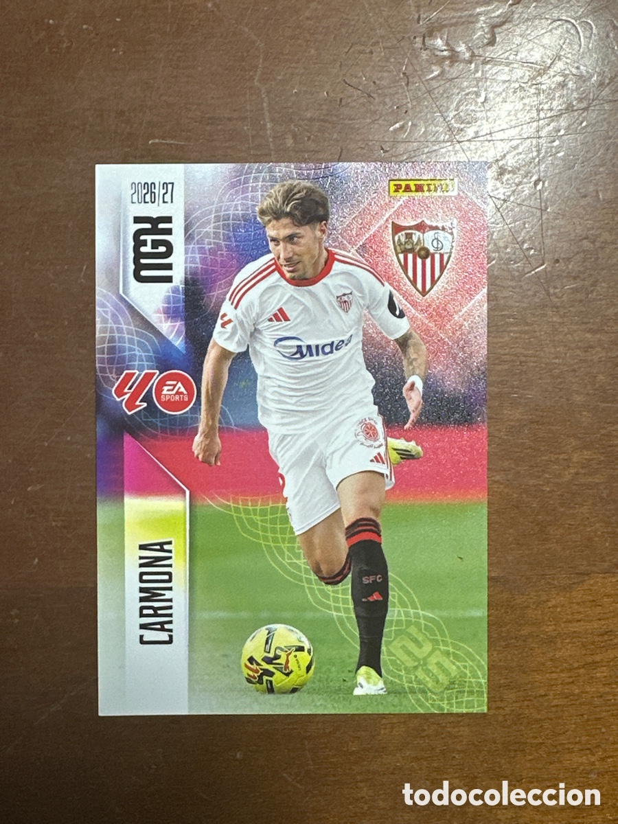 Cromos de f&uacute;tbol: 328 CARMONA SEVILLA MEGACRACKS 2026 2027 (MGK 26 27)