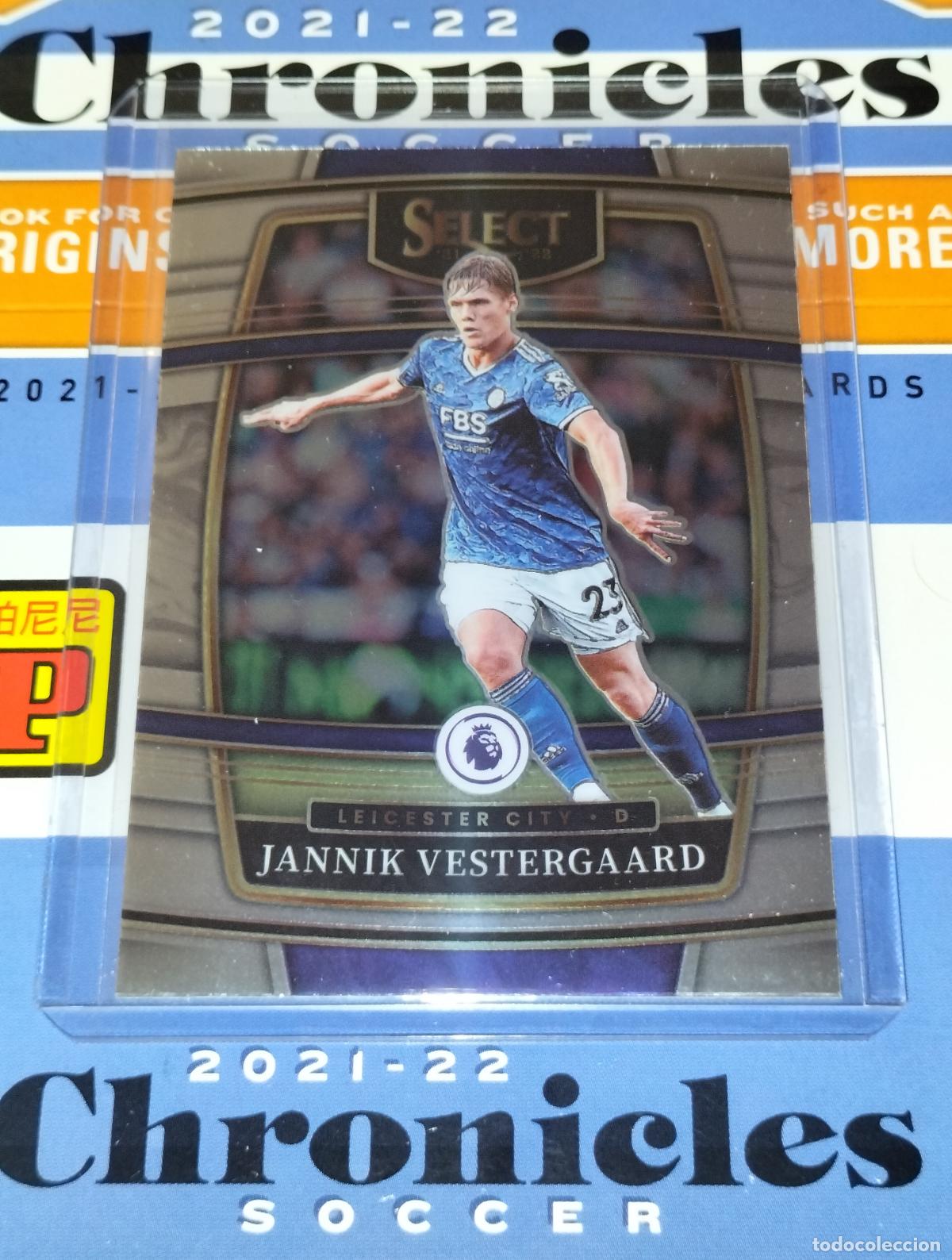 Cromos de f&uacute;tbol: 229 JANNIK VESTERGAARD LEICESTER CITY CARD CHRONICLES SELECT PREMIER SOCCER 2021 2022 21 22 PANINI