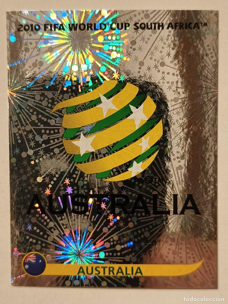 Cromos de f&uacute;tbol: #278 ESCUDO (AUSTRALIA) MUNDIAL SUDAFRICA 2010 PANINI