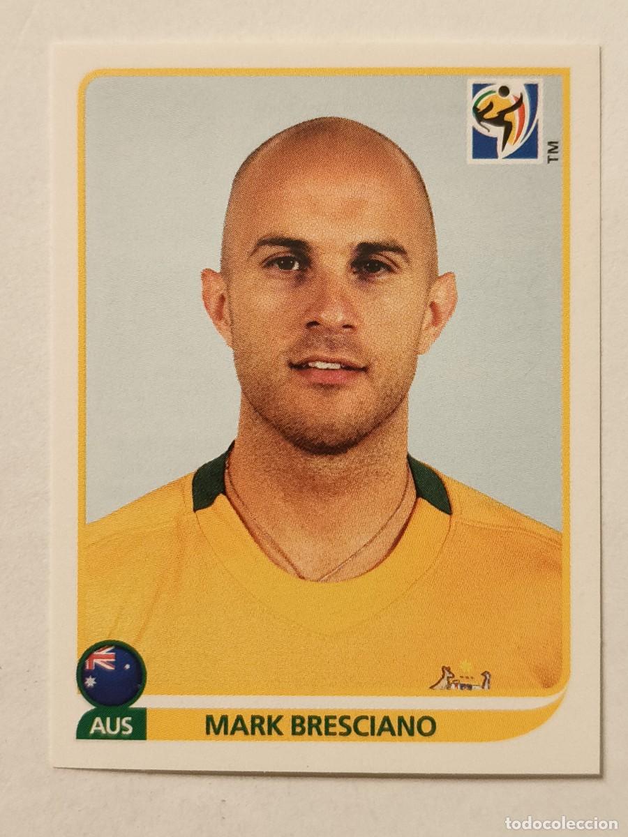 Figurine di Calcio: #289 MARK BRESCIANO (AUSTRALIA) MUNDIAL SUDAFRICA 2010 PANINI