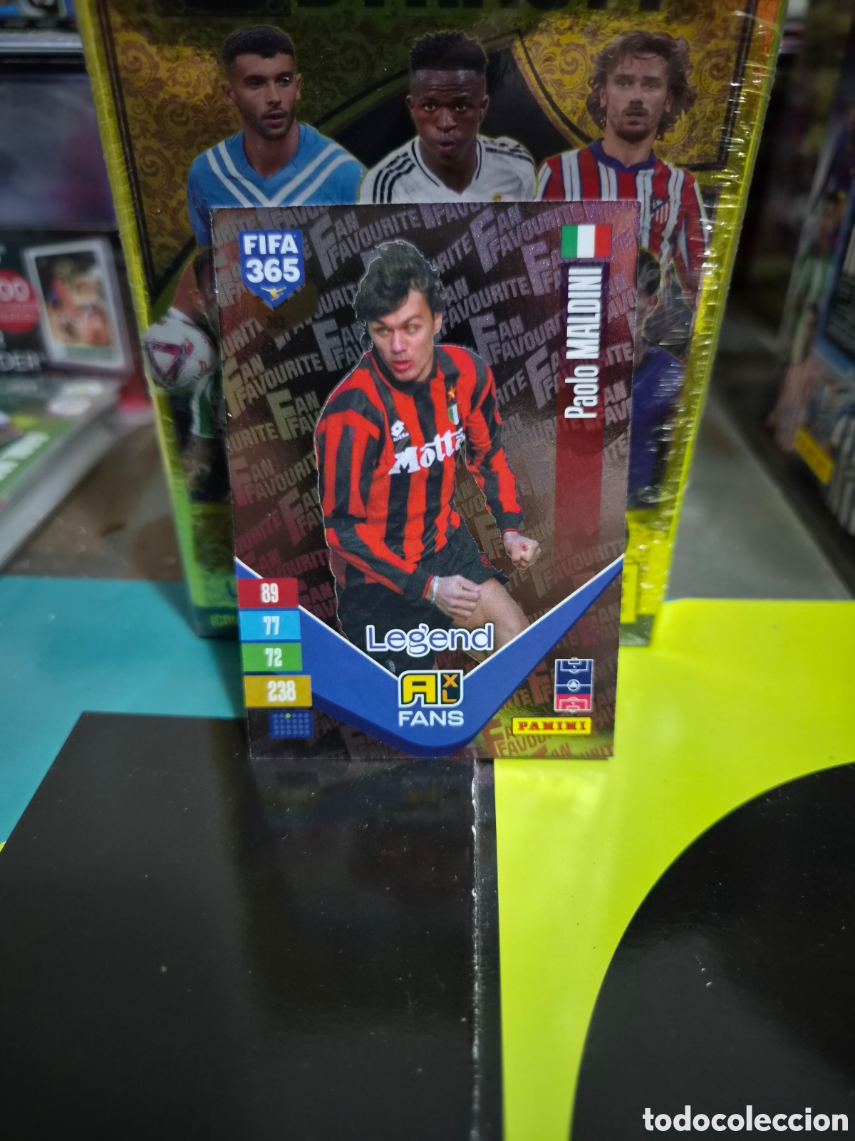 Figurine di Calcio: N&deg;363 Fans Legends Maldini FIFA 365 2027