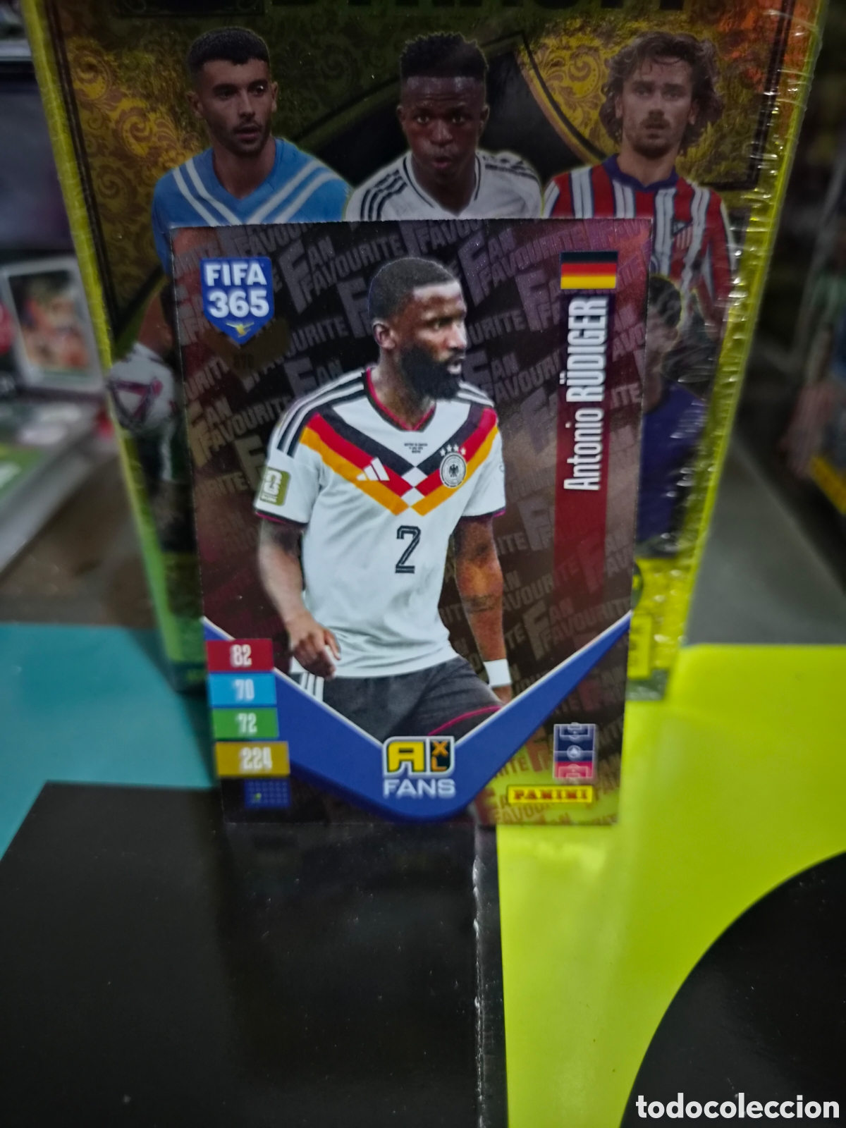 Cartes &agrave; collectionner de Football: N&deg;370 Fans R&uuml;diger FIFA 365 2027