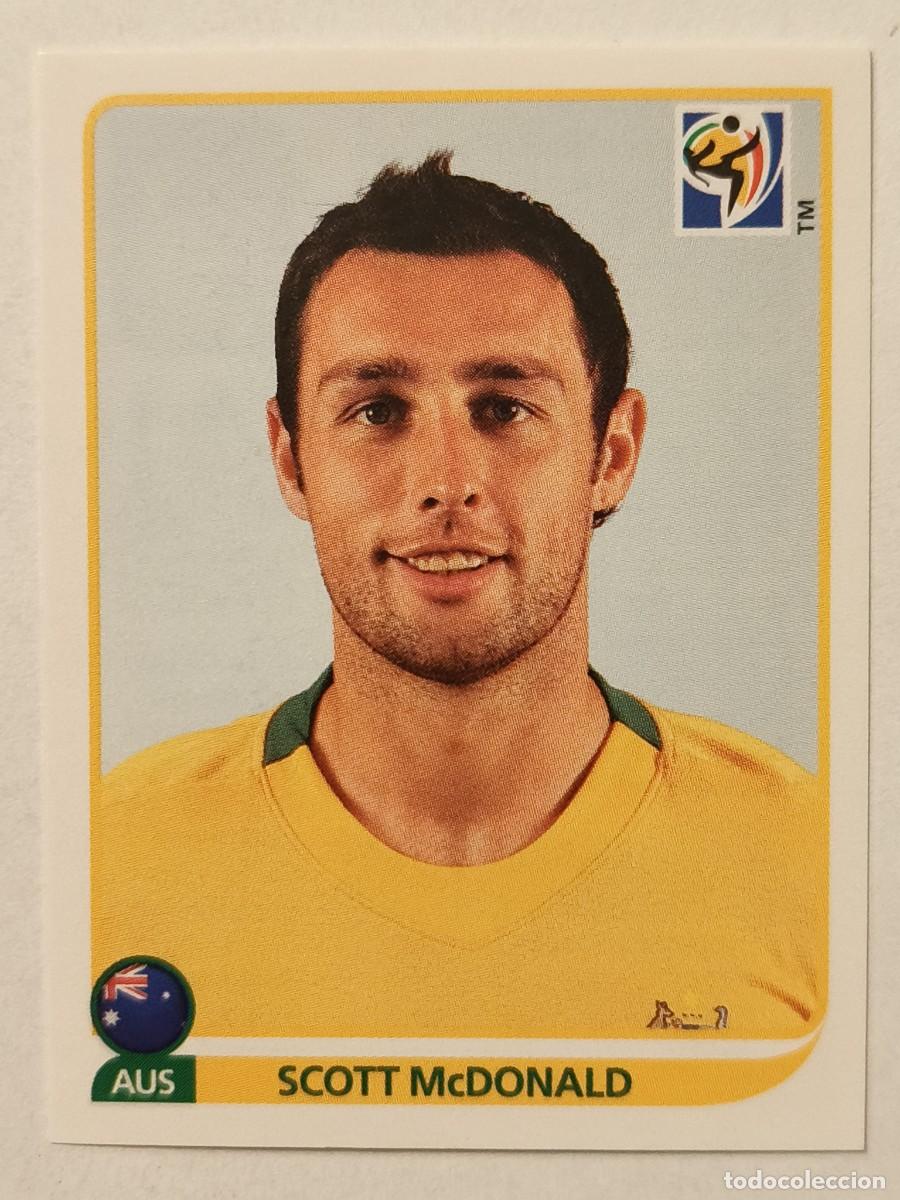 Cartes &agrave; collectionner de Football: #295 SCOTT MCDONALD (AUSTRALIA) MUNDIAL SUDAFRICA 2010 PANINI