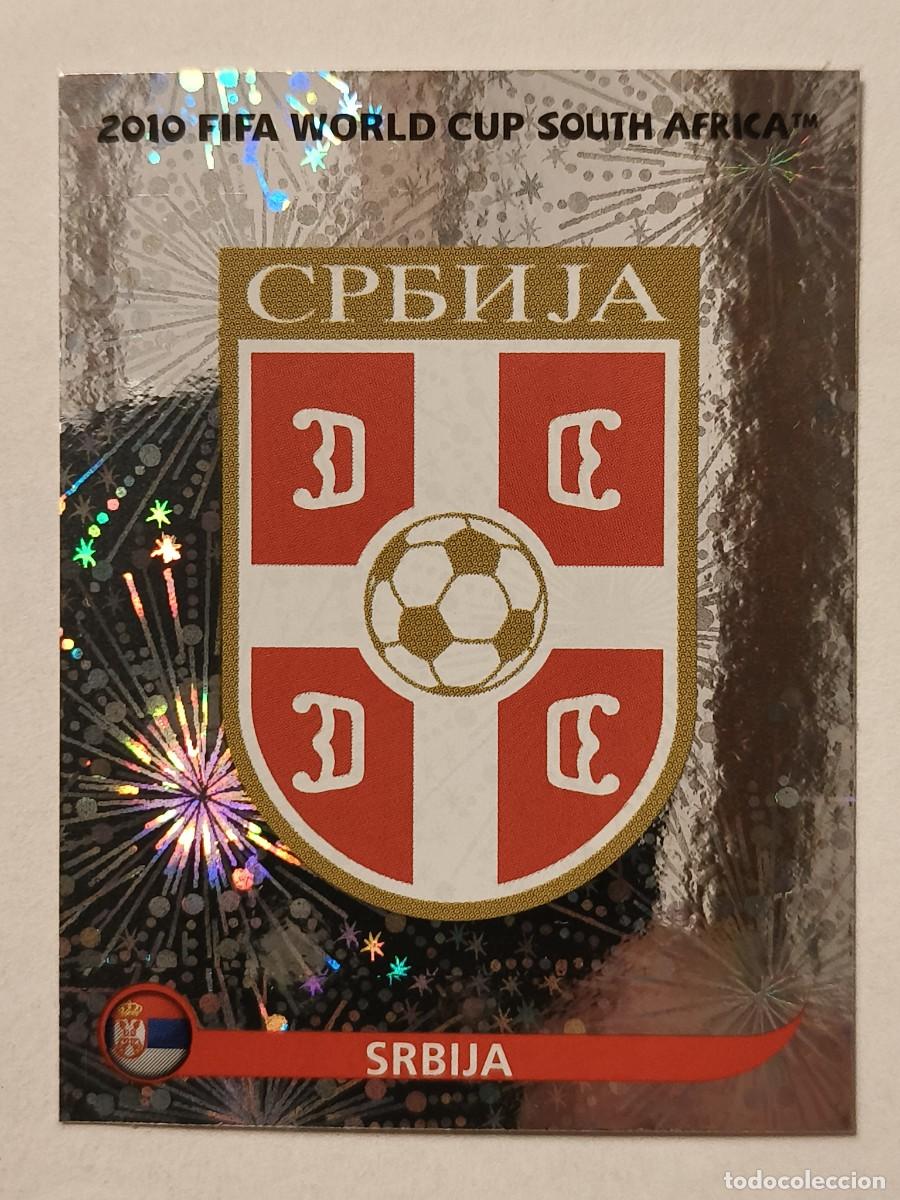 Cartes &agrave; collectionner de Football: #297 ESCUDO (SERBIA) MUNDIAL SUDAFRICA 2010 PANINI