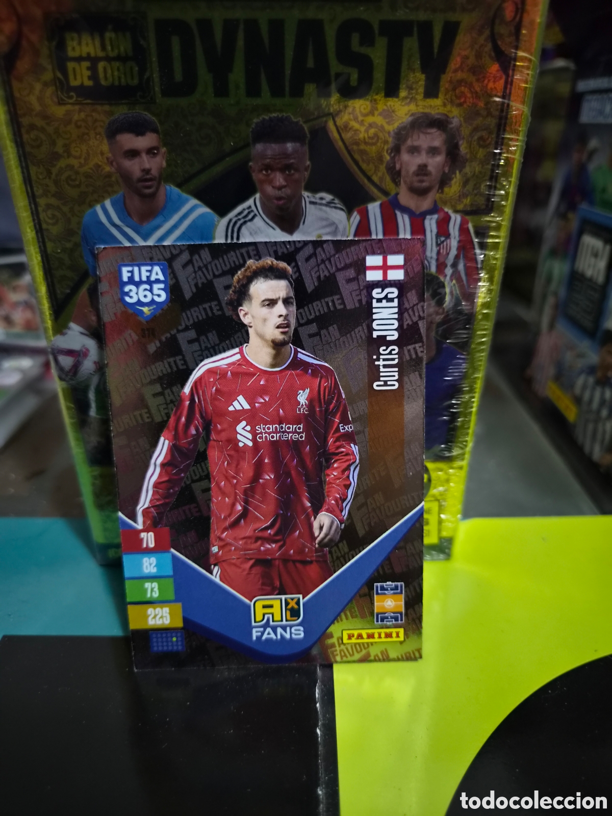 Cromos de f&uacute;tbol: N&deg;374 Fans Jones FIFA 365 2027