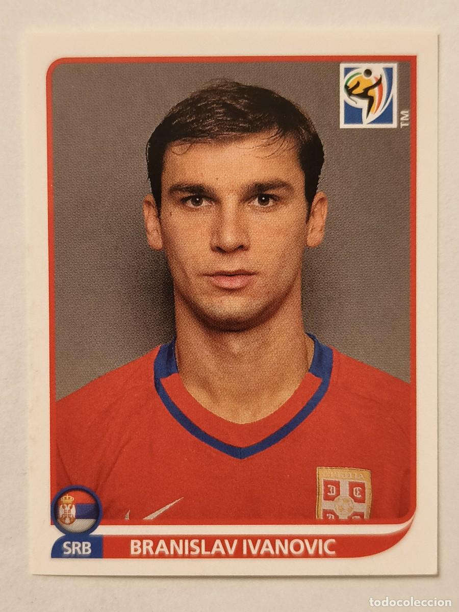 Cromos de f&uacute;tbol: #300 BRANISLAV IVANOVIC (SERBIA) MUNDIAL SUDAFRICA 2010 PANINI