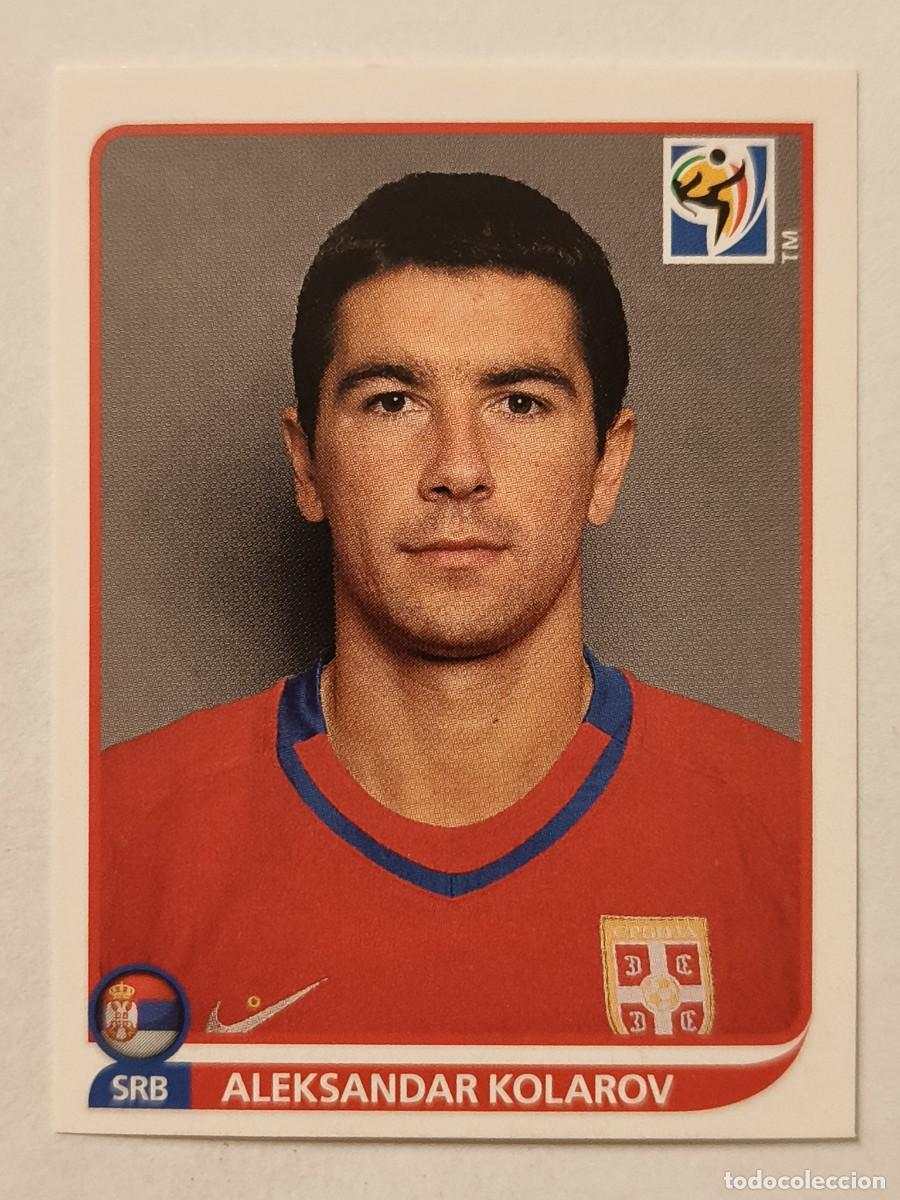 Cromos de f&uacute;tbol: #304 ALEKSANDAR KOLAROV (SERBIA) MUNDIAL SUDAFRICA 2010 PANINI
