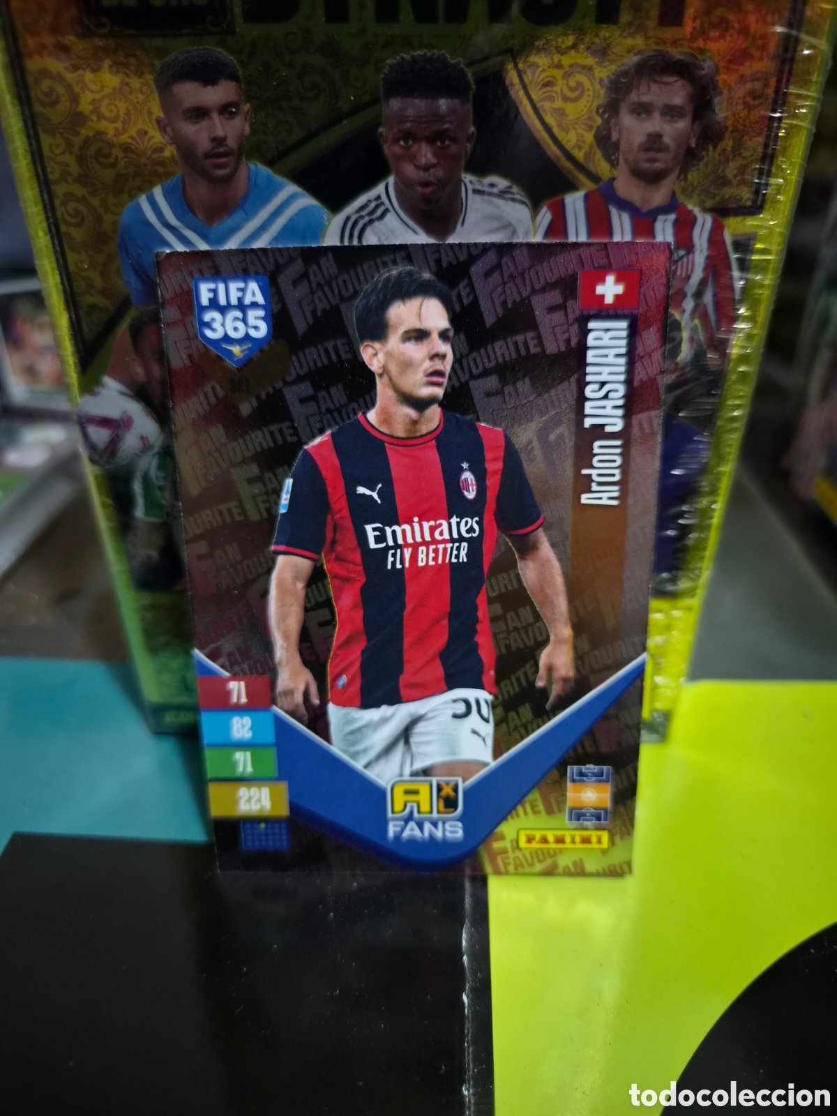Cromos de f&uacute;tbol: N&deg;381 Fans Jashari FIFA 365 2027