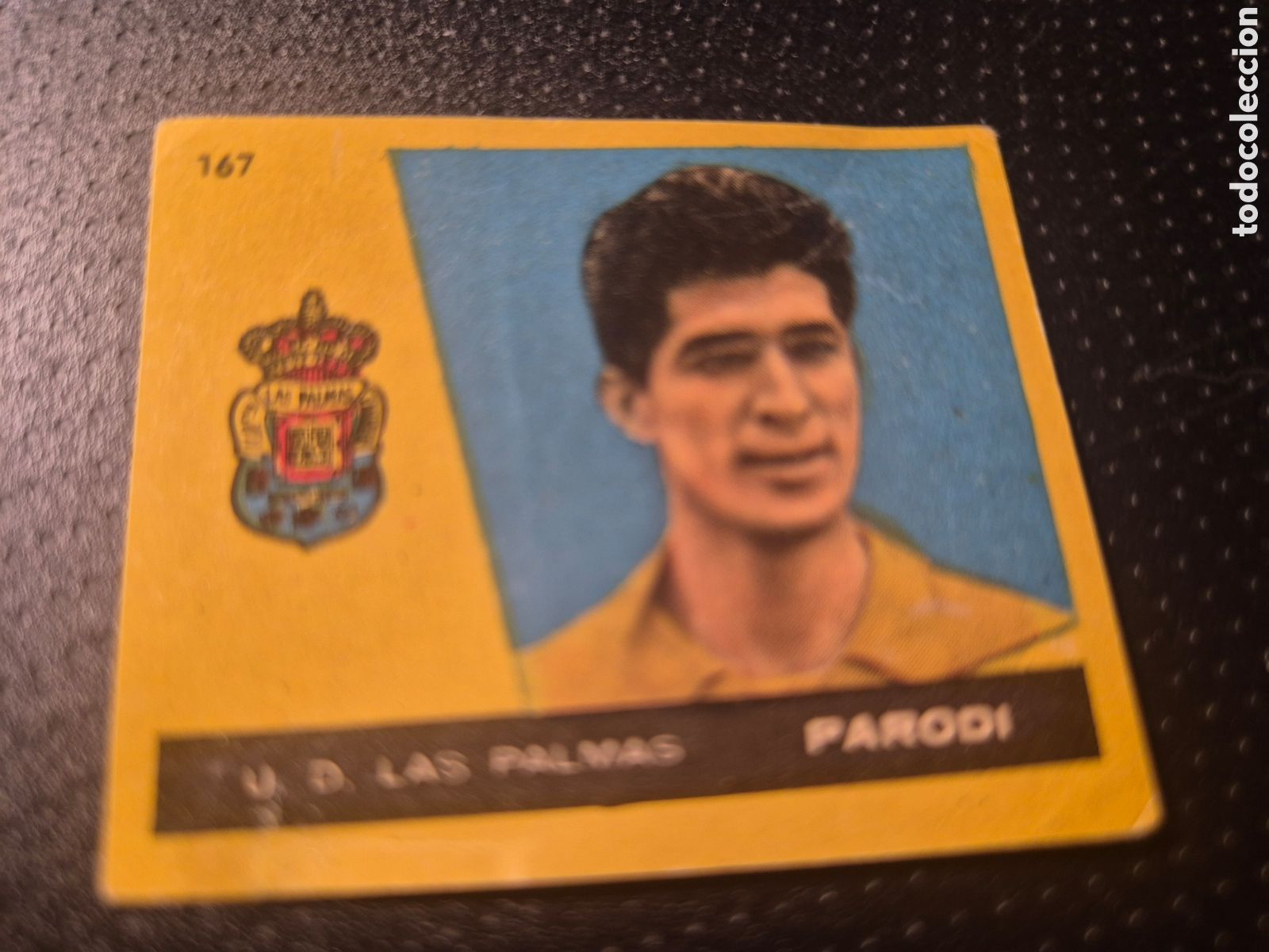 Figurine di Calcio: PARODI 167 UD LAS PALMAS CAMPEONES 1960 BRUGUERA