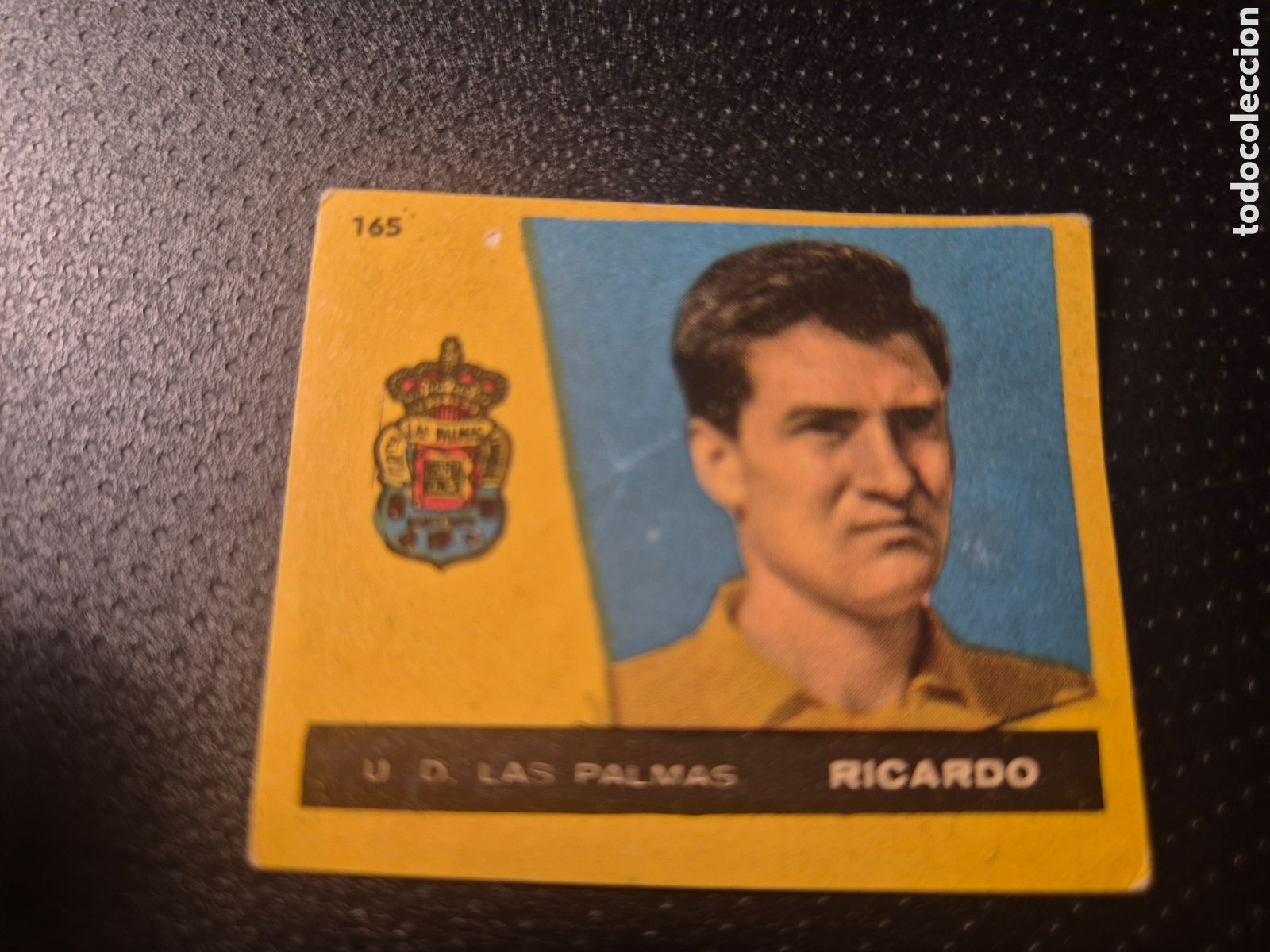 Figurine di Calcio: RICARDO 165 UD LAS PALMAS CAMPEONES 1960 BRUGUERA