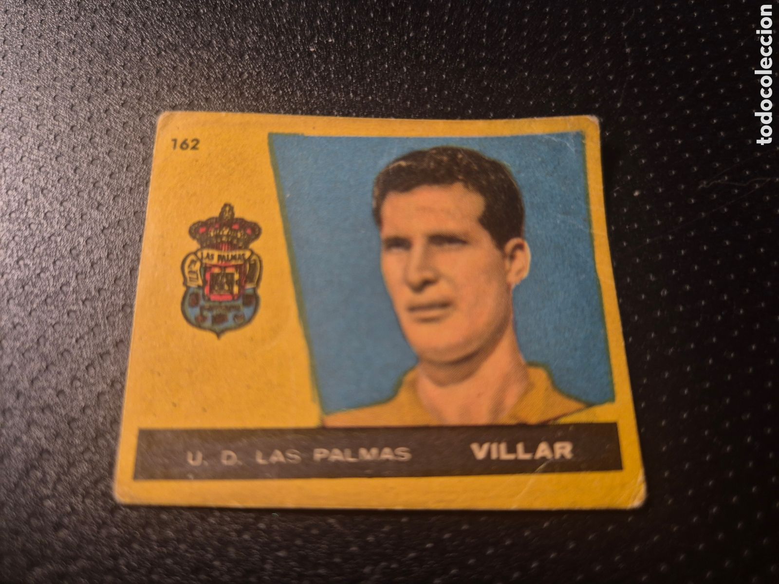 Figurine di Calcio: VILLAR 162 UD LAS PALMAS CAMPEONES 1960 BRUGUERA