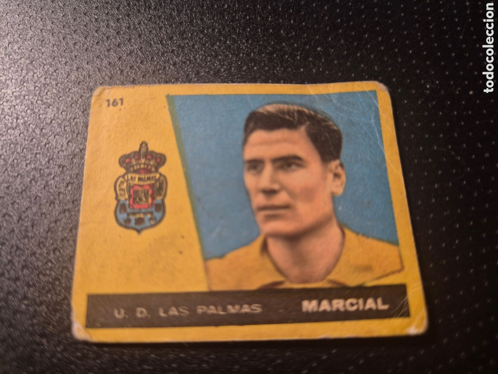 Figurine di Calcio: MARCIAL 161 UD LAS PALMAS CAMPEONES 1960 BRUGUERA