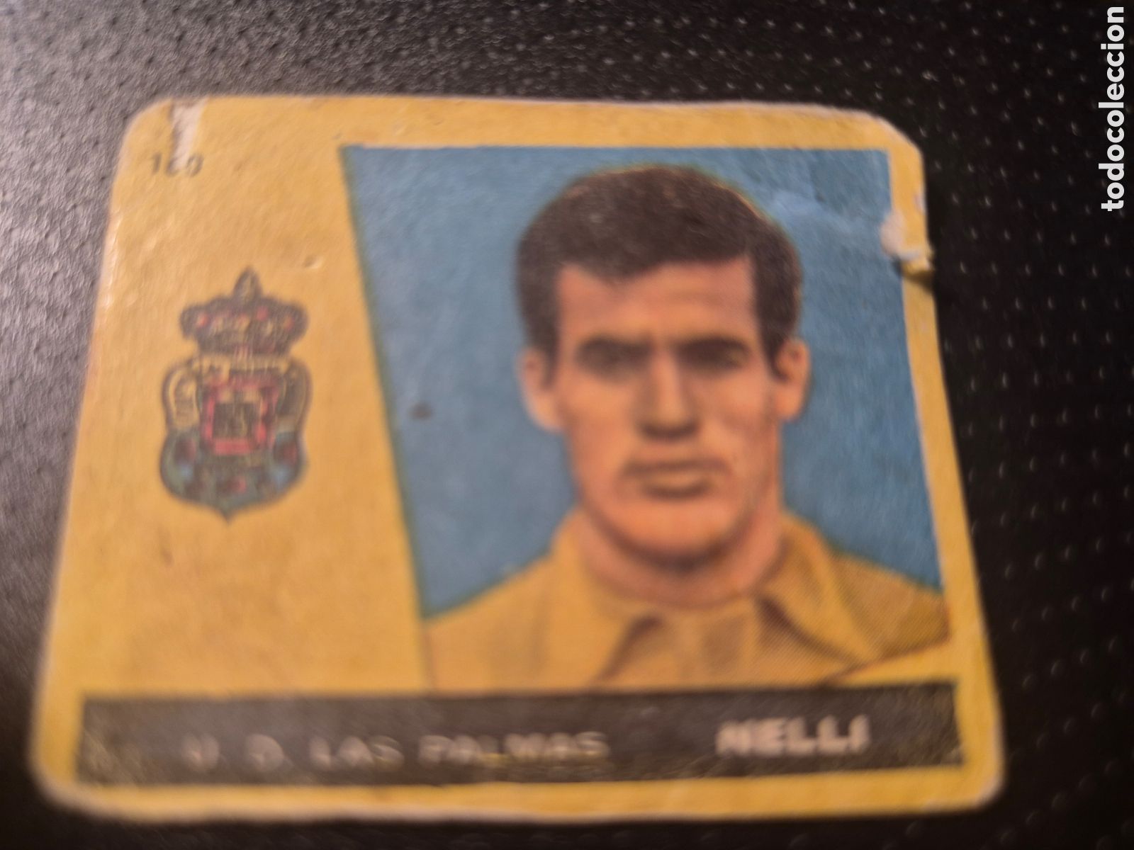 Figurine di Calcio: NELLI 160 UD LAS PALMAS CAMPEONES 1960 BRUGUERA