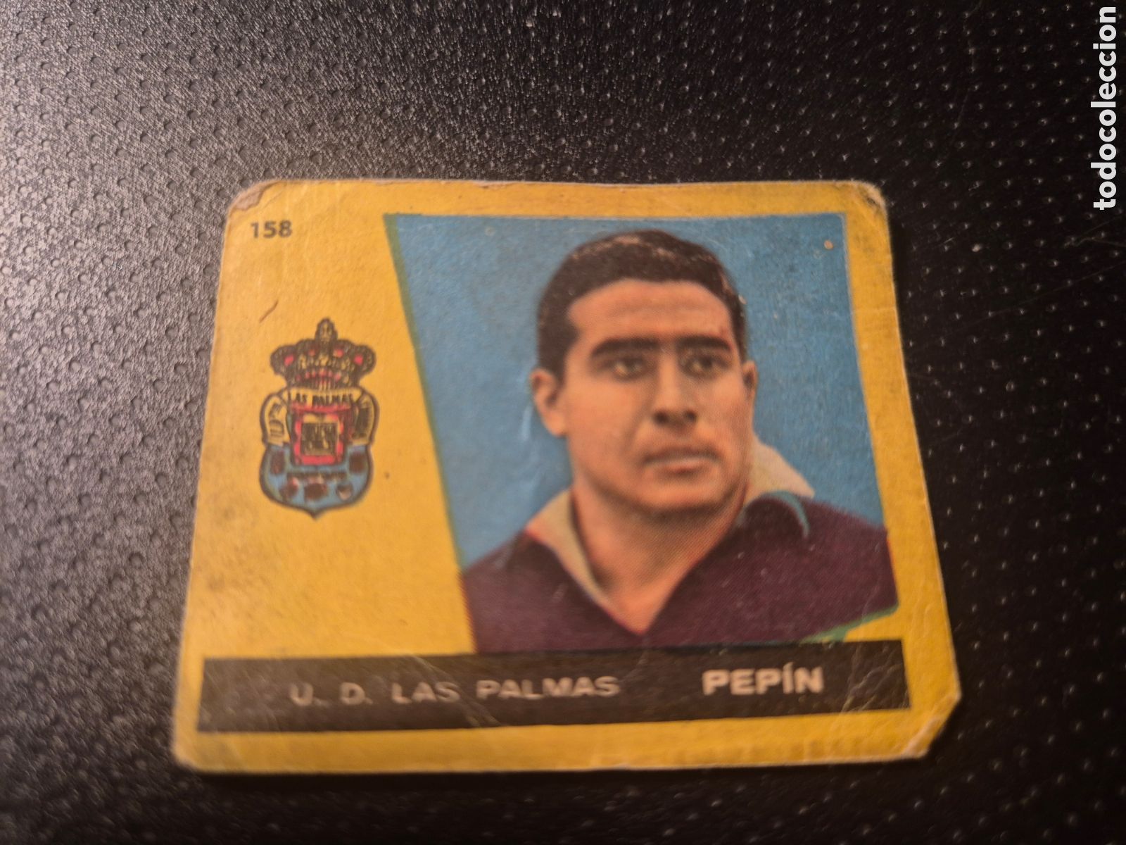 Figurine di Calcio: PEPIN 158 UD LAS PALMAS CAMPEONES 1960 BRUGUERA