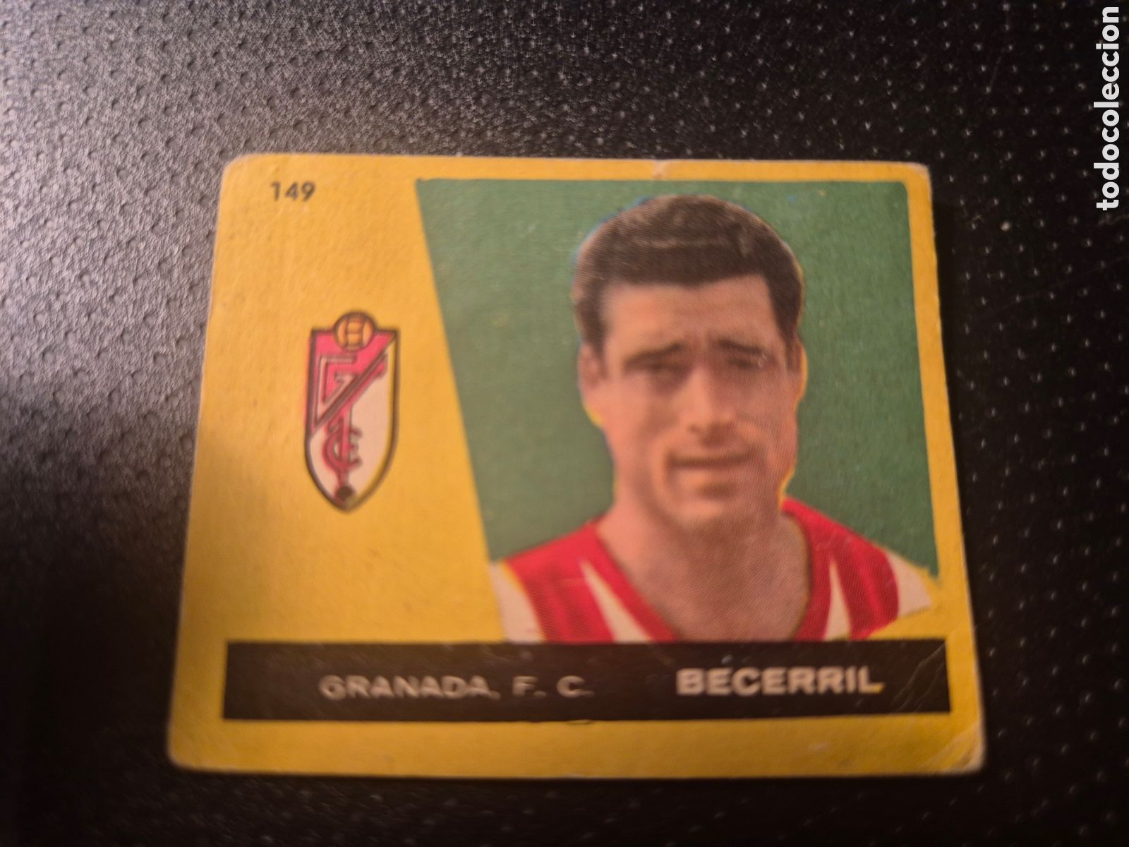 Cromos de Futebol: BECERRIL 149 GRANADA CAMPEONES 1960 BRUGUERA