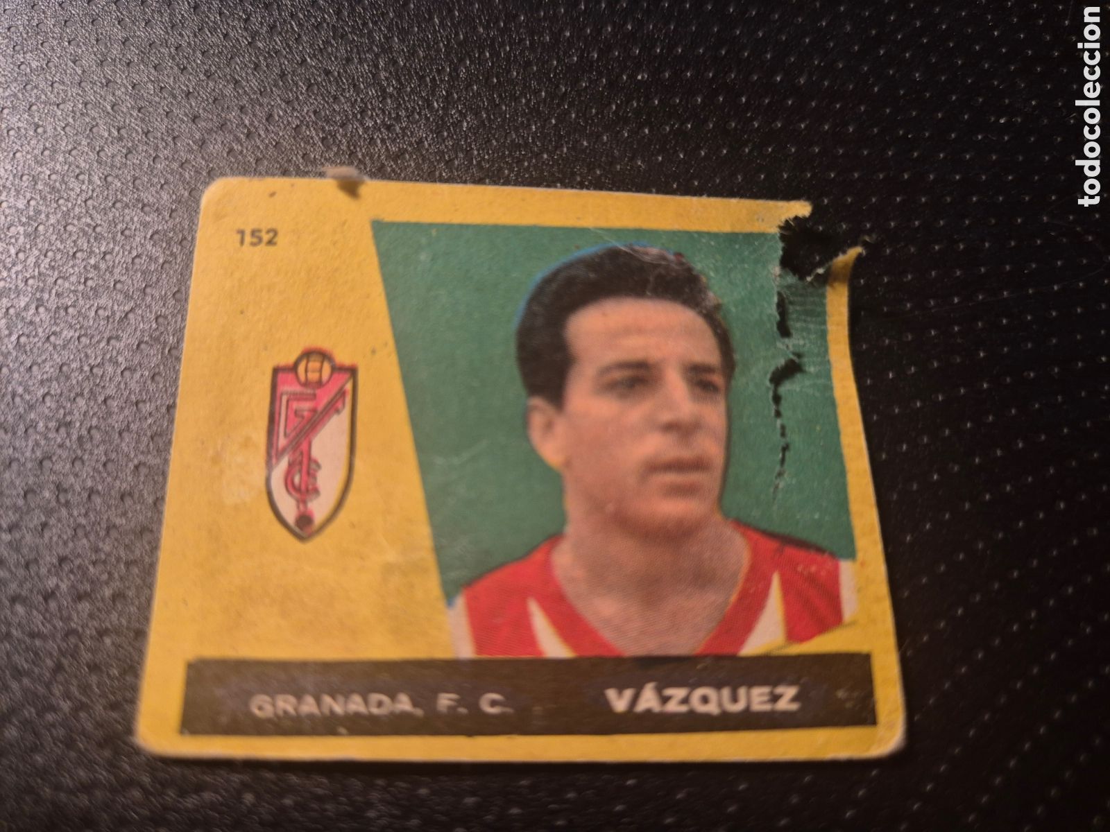 Cromos de Futebol: VAZQUEZ 152 GRANADA CAMPEONES 1960 BRUGUERA