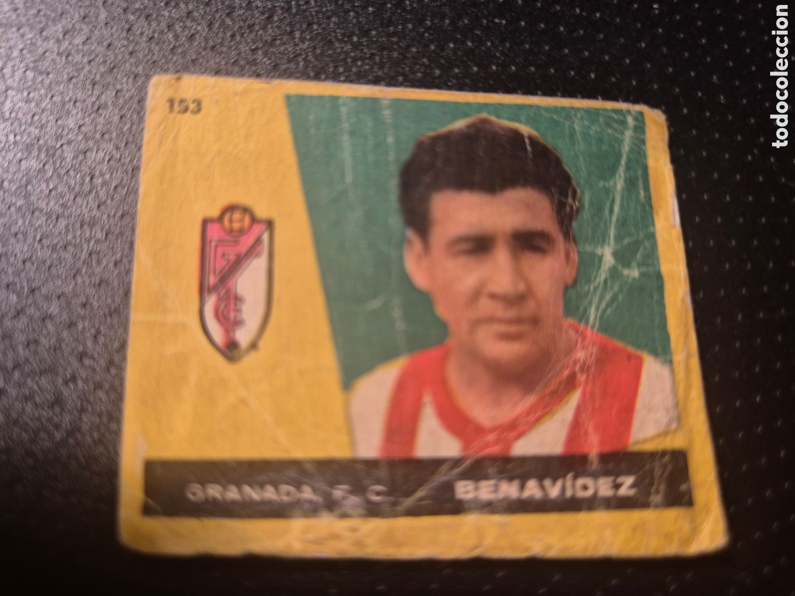 Football Stickers: BENAVIDEZ 156 GRANADA CAMPEONES 1960 BRUGUERA