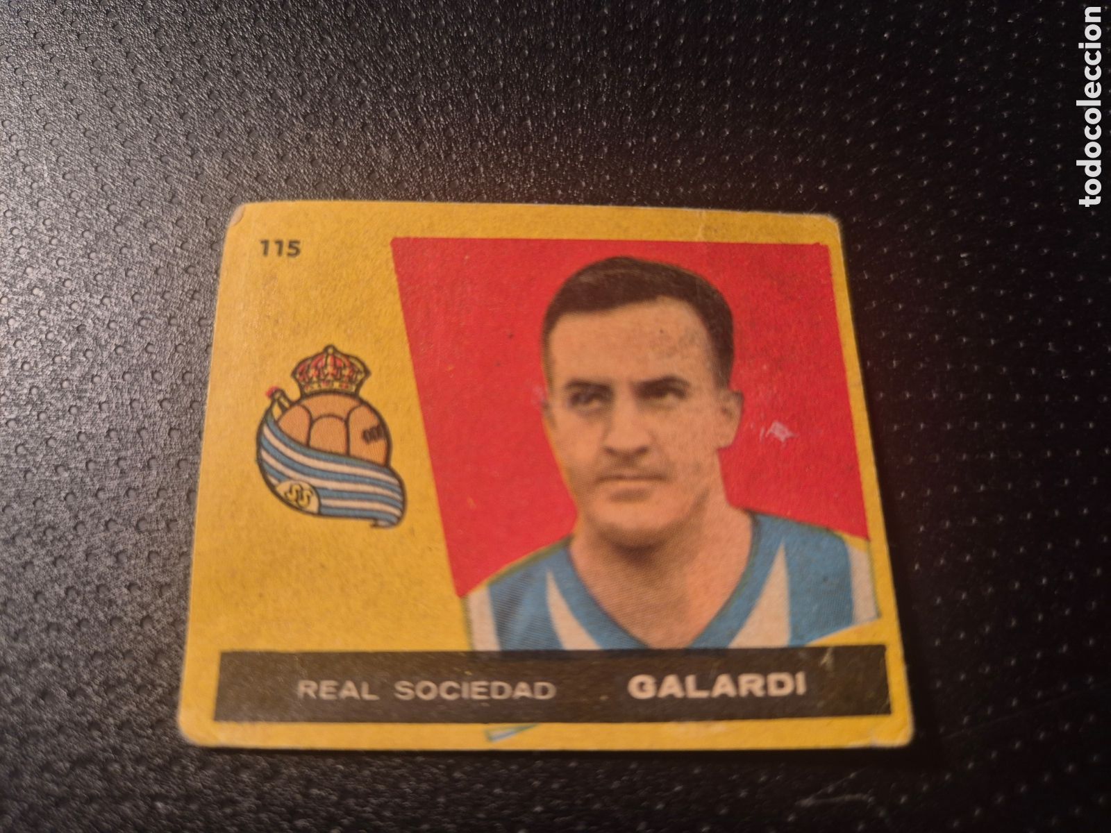 Figurine di Calcio: GALARDI 115 REAL SOCIEDAD CAMPEONES 1960 BRUGUERA
