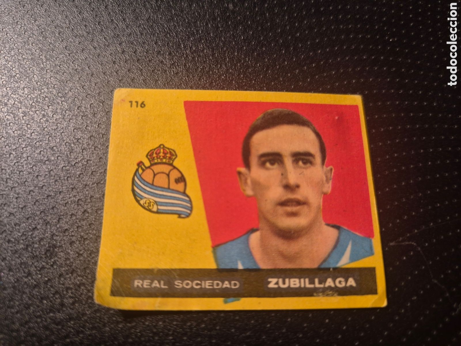 Figurine di Calcio: ZUBILLAGA 116 REAL SOCIEDAD CAMPEONES 1960 BRUGUERA