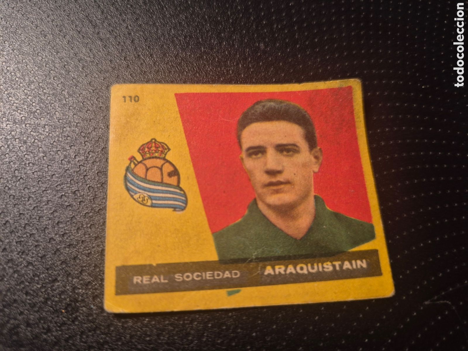Figurine di Calcio: ARAQUISTAIN 110 REAL SOCIEDAD CAMPEONES 1960 BRUGUERA
