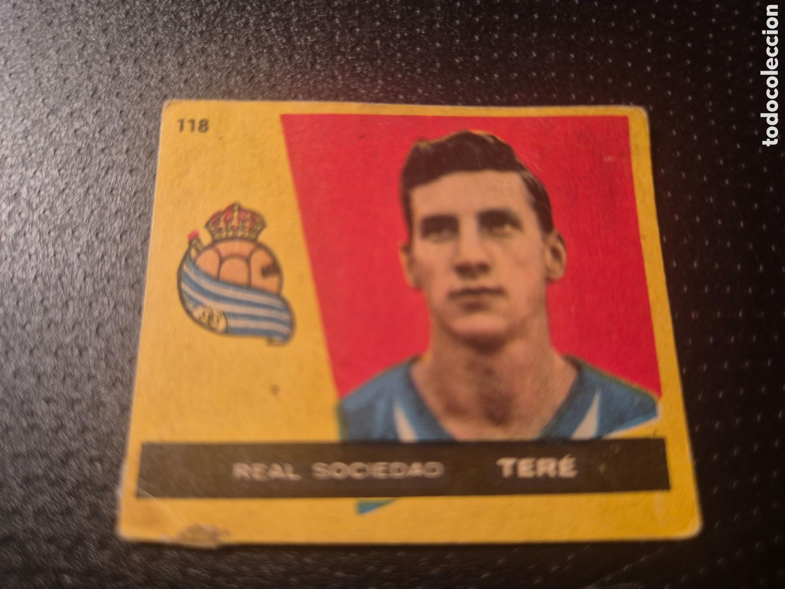 Figurine di Calcio: TERE 118 REAL SOCIEDAD CAMPEONES 1960 BRUGUERA