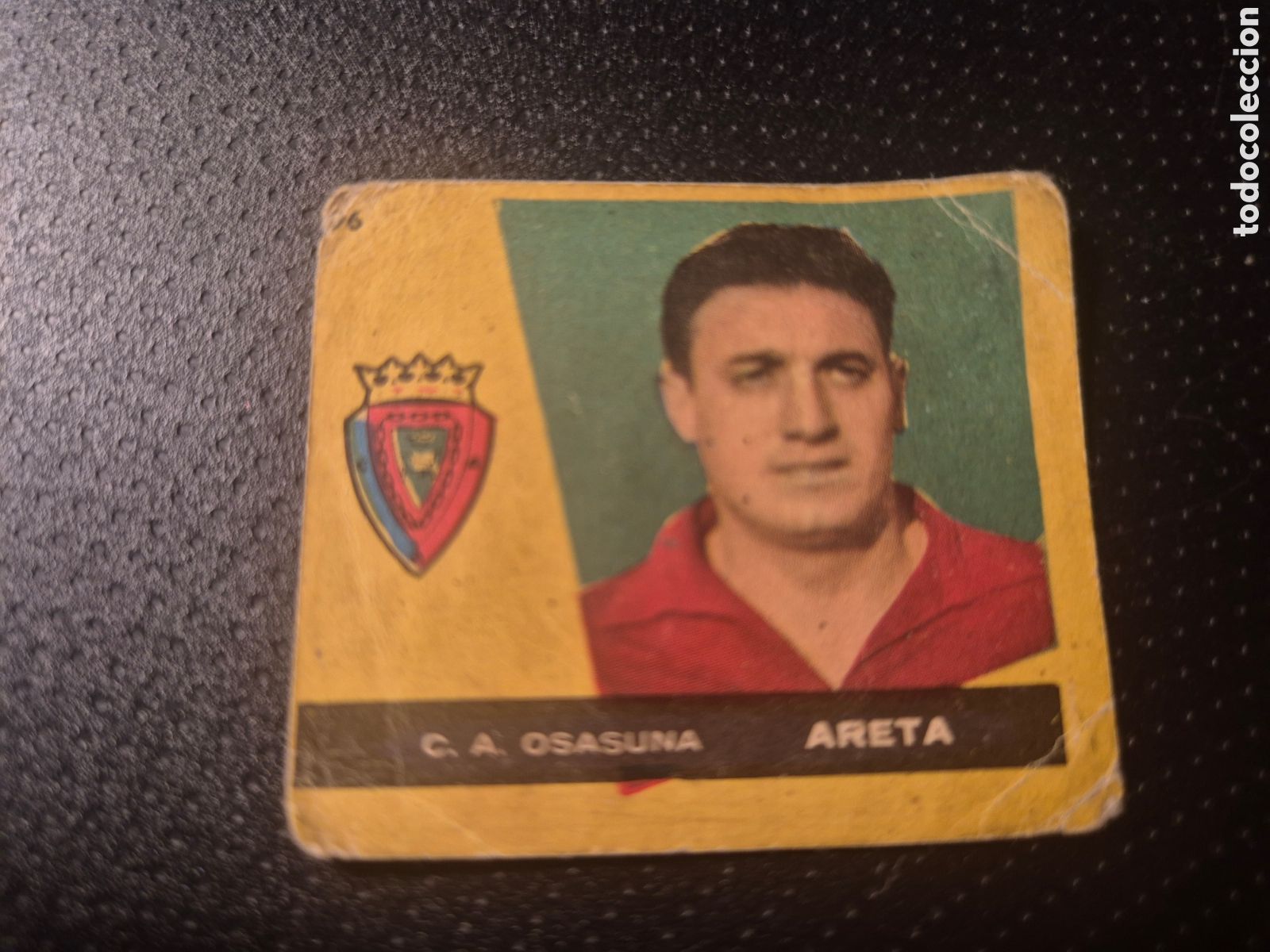 Figurine di Calcio: ARETA 96 C A OSASUNA CAMPEONES 1960 BRUGUERA