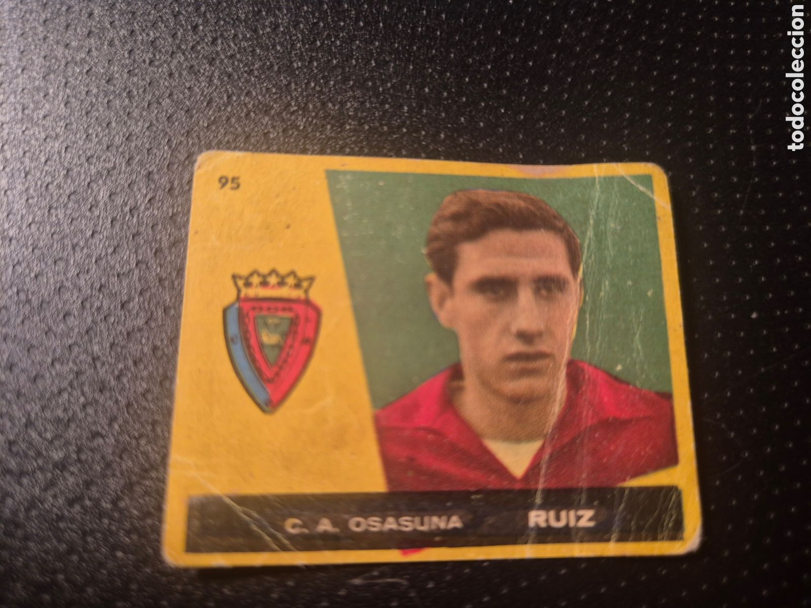 Figurine di Calcio: RUIZ 95 C A OSASUNA CAMPEONES 1960 BRUGUERA