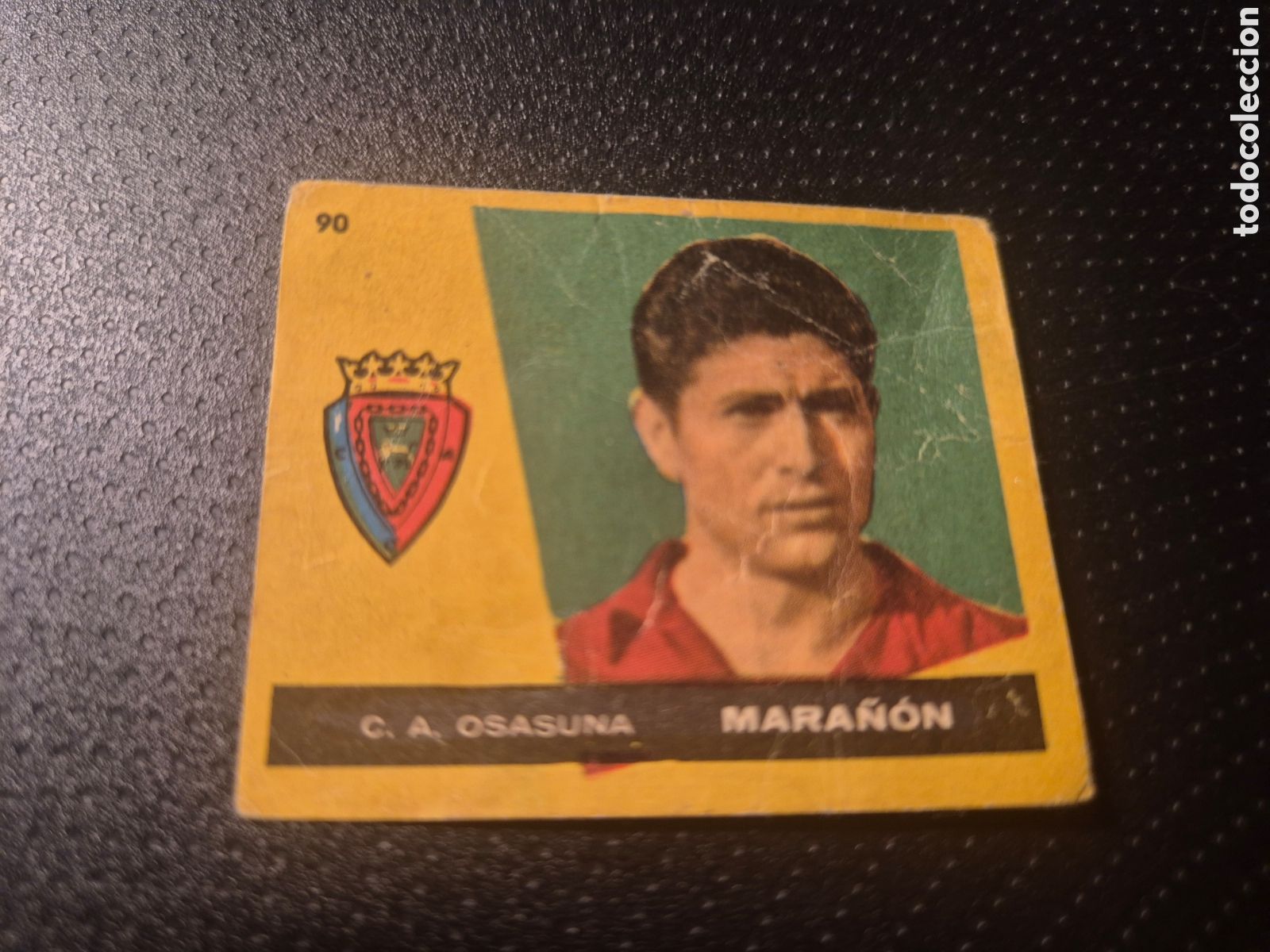 Figurine di Calcio: MARA&Ntilde;ON 90 C A OSASUNA CAMPEONES 1960 BRUGUERA
