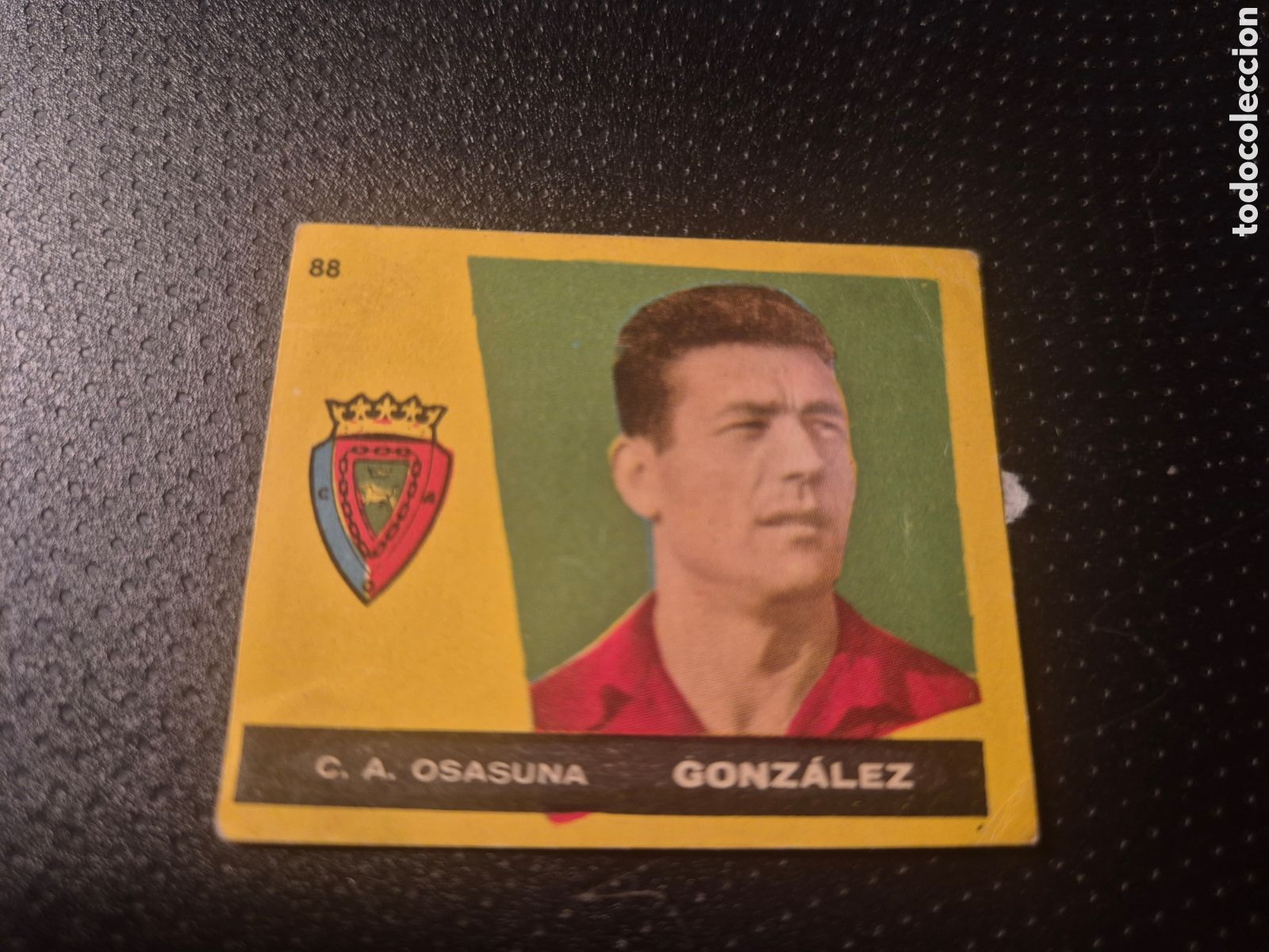 Figurine di Calcio: GONZALEZ 88 C A OSASUNA CAMPEONES 1960 BRUGUERA