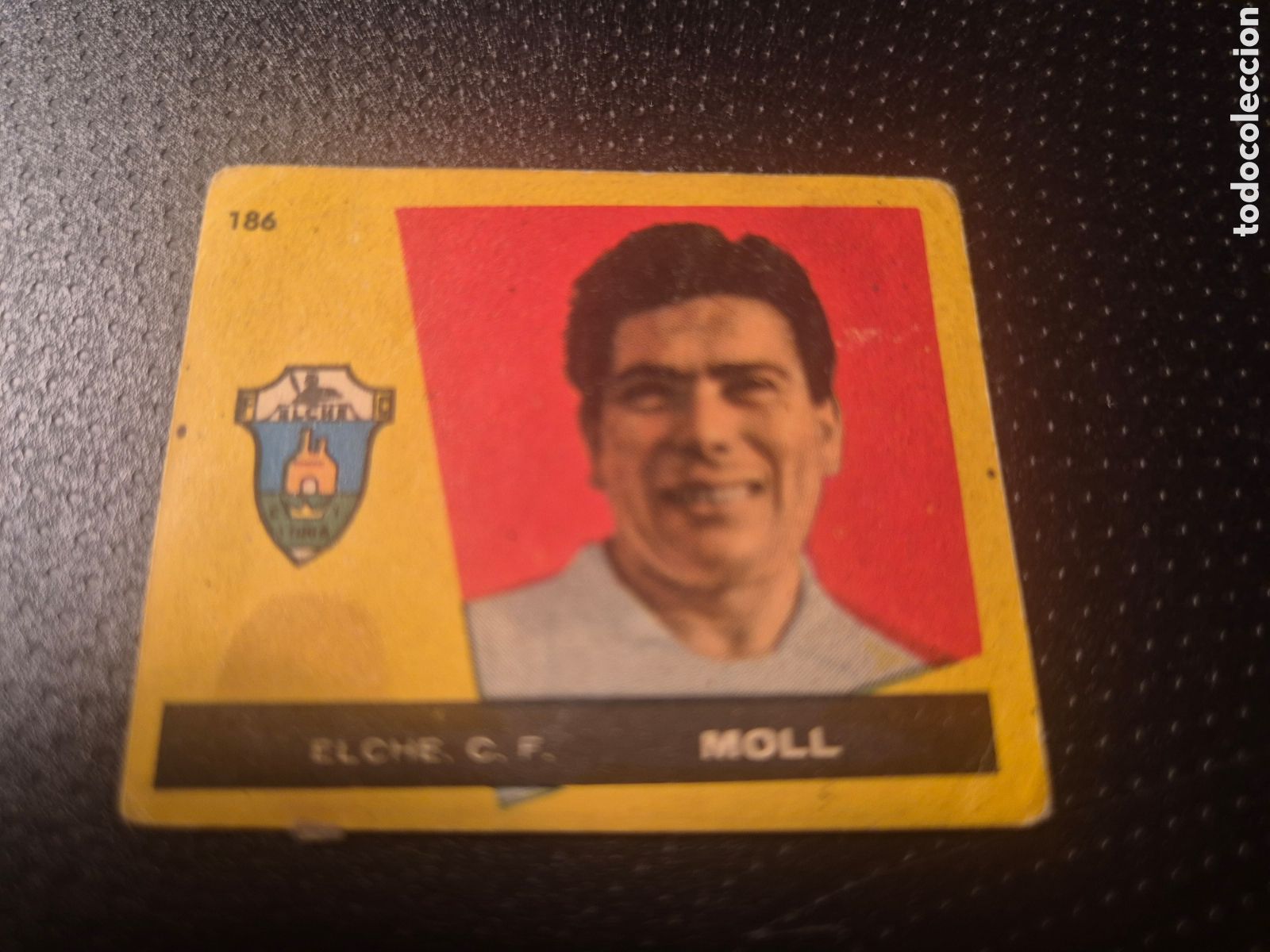 Figurine di Calcio: MOLL 186 ELCHE C F CAMPEONES 1960 BRUGUERA