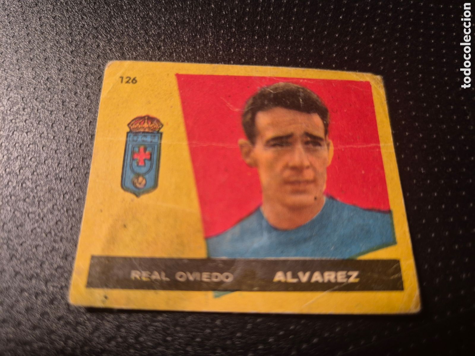 Football Stickers: ALVAREZ 126 OVIEDO CAMPEONES 1960 BRUGUERA