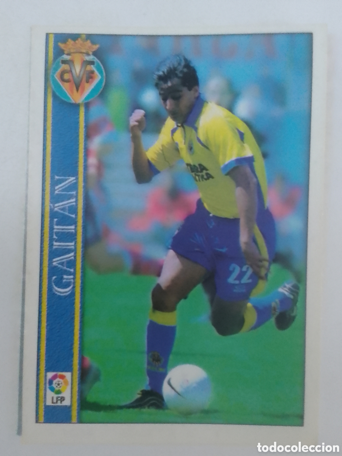 Cromos de f&uacute;tbol: Mundicromo 2001 n&deg; 413 Gait&aacute;n &bull; Villarreal.