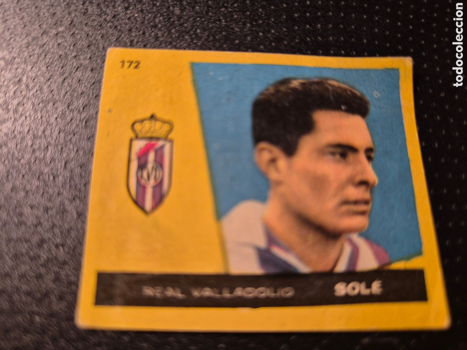 Fu&szlig;ball-Sticker: SOLE 172 REAL VALLADOLID CAMPEONES 1960 BRUGUERA