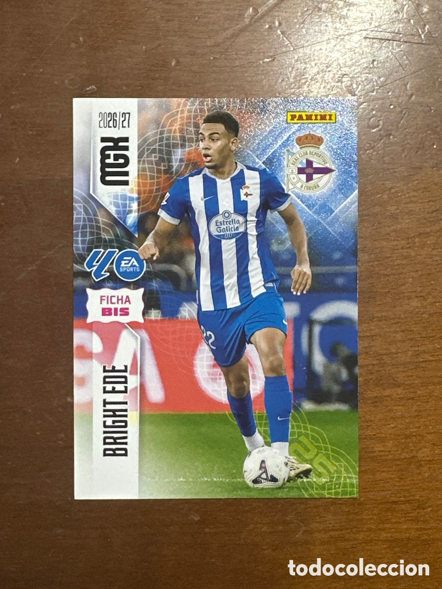 Cromos de f&uacute;tbol: 133BIS 133 BIS BRIGHT EDE DEPORTIVO DE LA CORU&Ntilde;A MEGACRACKS 2026 2027 (MGK 26 27)