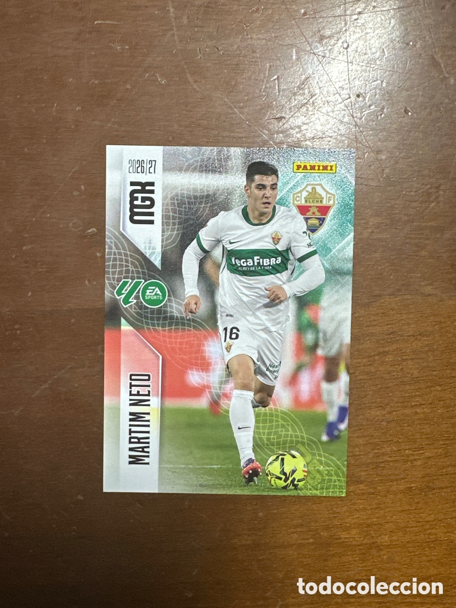 Cromos de f&uacute;tbol: 155 MARTIM NETO ELCHE MEGACRACKS 2026 2027 (MGK 26 27)
