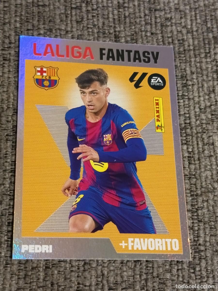Cromos de f&uacute;tbol: Liga este 26 27 Panini PEDRI N&deg;7 LIGA FANTASY nuevo