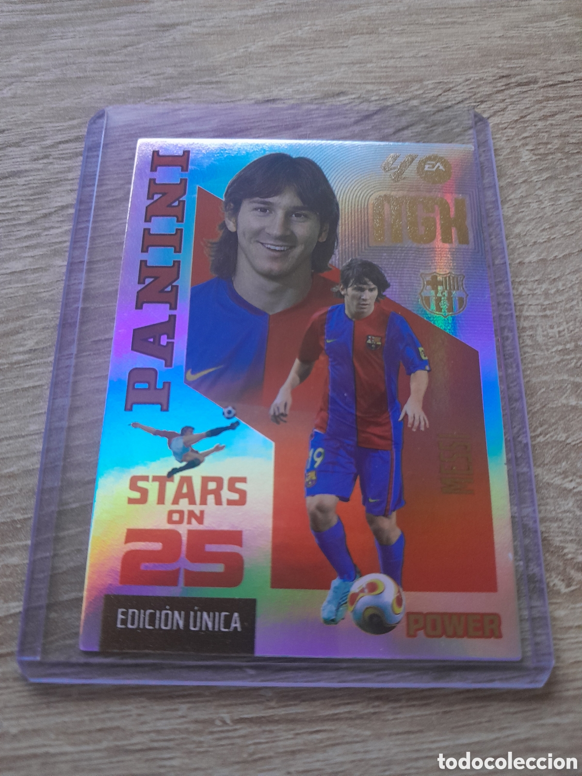 Cromos de f&uacute;tbol: n&ordm; 440 power messi barcelona megacracks 2026 2027 mgk 2026-27 edicion unica