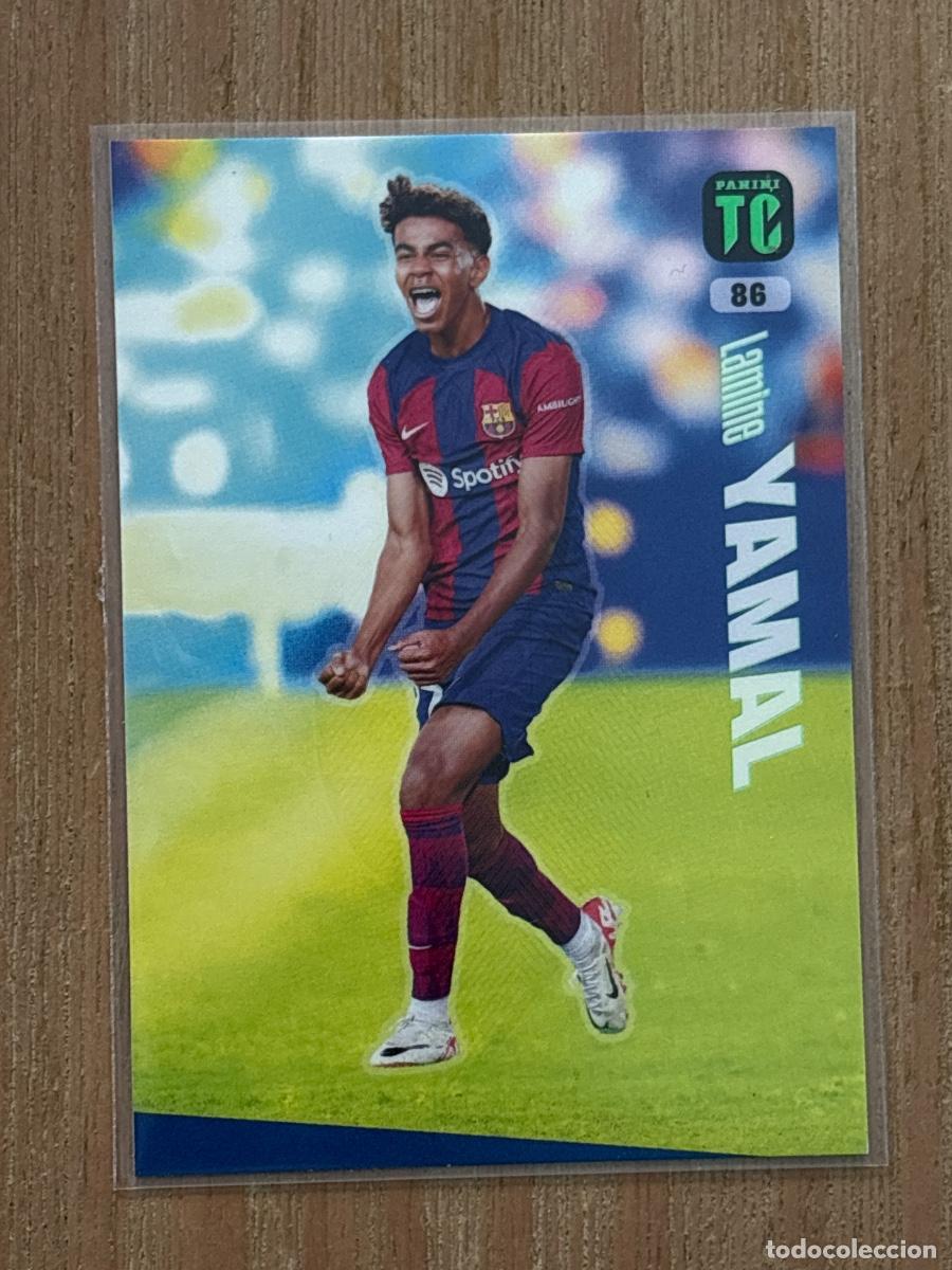 Cromos de f&uacute;tbol: 44. CROMO TOP CLASS 2024 PANINI LAMINE YAMAL FC BARCELONA N 86 BASE CARD 2023-24 23-24