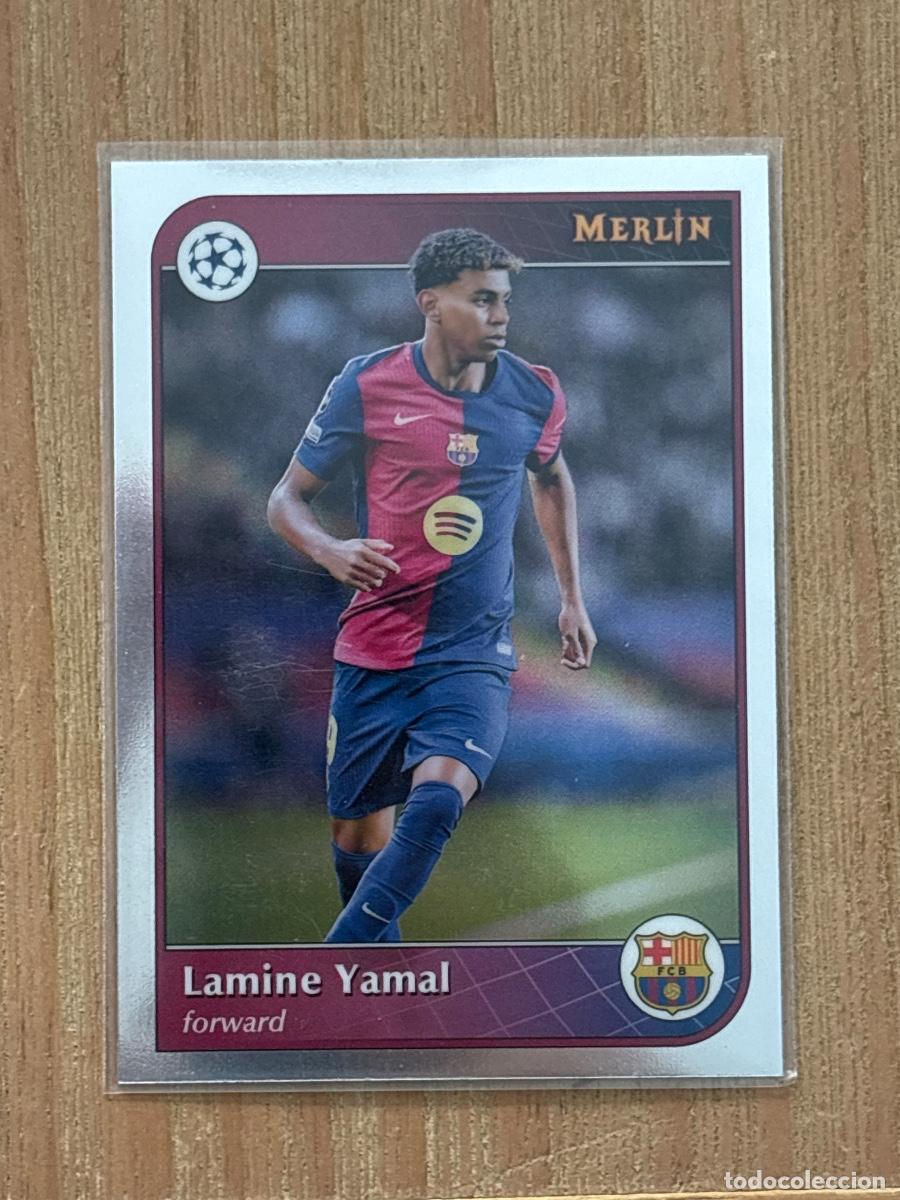 Cromos de f&uacute;tbol: CROMO 2024-25 24-25 Topps Merlin Uefa Club Competitions - Lamine Yamal N 19