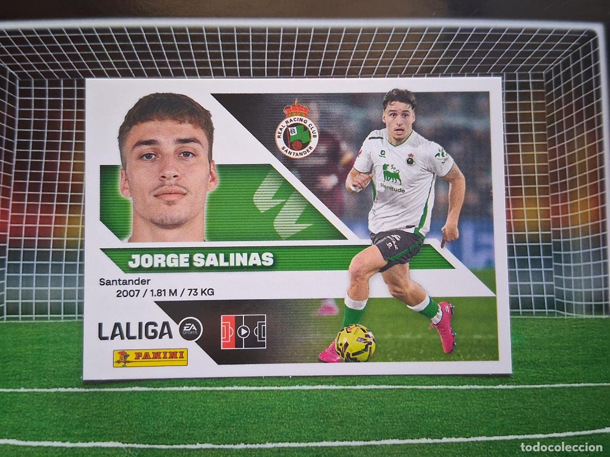 Cartes &agrave; collectionner de Football: 10 JORGE SALINAS RACING DE SANTANDER CROMOS EDICIONES ESTE LIGA FUTBOL PANINI 2026 2027 26 27