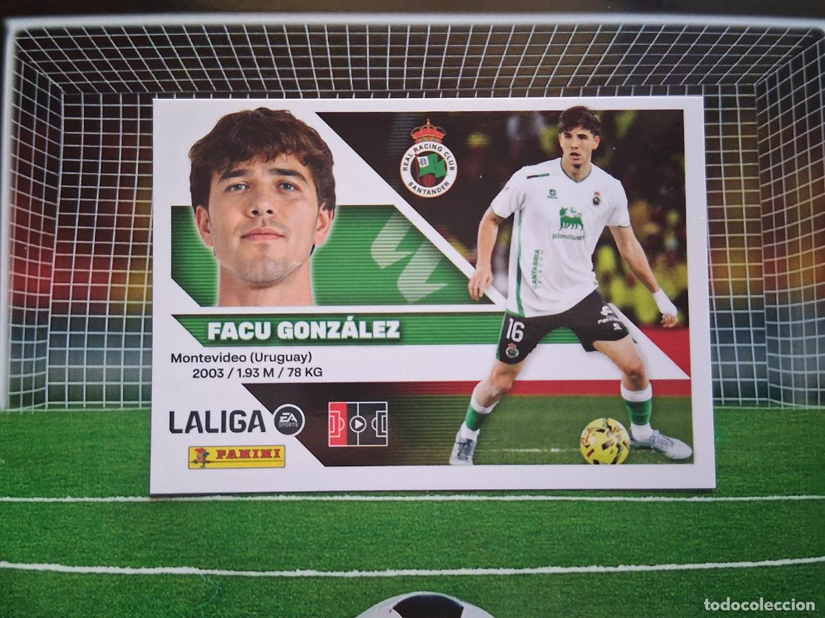 Cartes &agrave; collectionner de Football: 7 FACU GONZALEZ RACING DE SANTANDER CROMOS EDICIONES ESTE LIGA FUTBOL PANINI 2026 2027 26 27