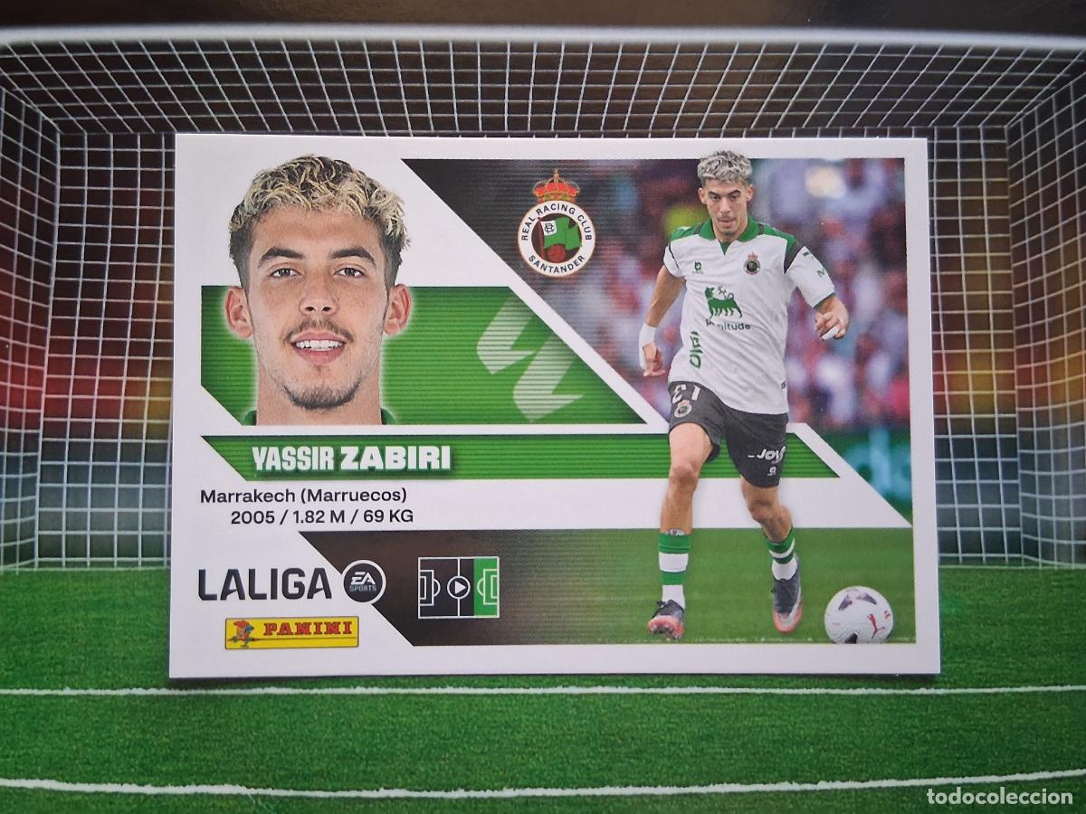 Cartes &agrave; collectionner de Football: 15 BIS ZABIRI COLOCA RACING DE SANTANDER CROMOS EDICIONES ESTE LIGA FUTBOL PANINI 2026 2027 26 27