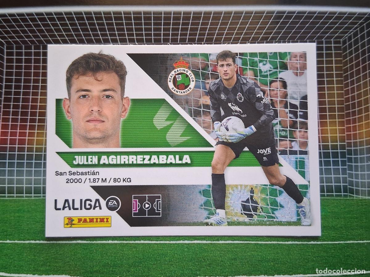 Cartes &agrave; collectionner de Football: 3 AGIRREZABALA RACING DE SANTANDER CROMOS EDICIONES ESTE LIGA FUTBOL PANINI 2026 2027 26 27