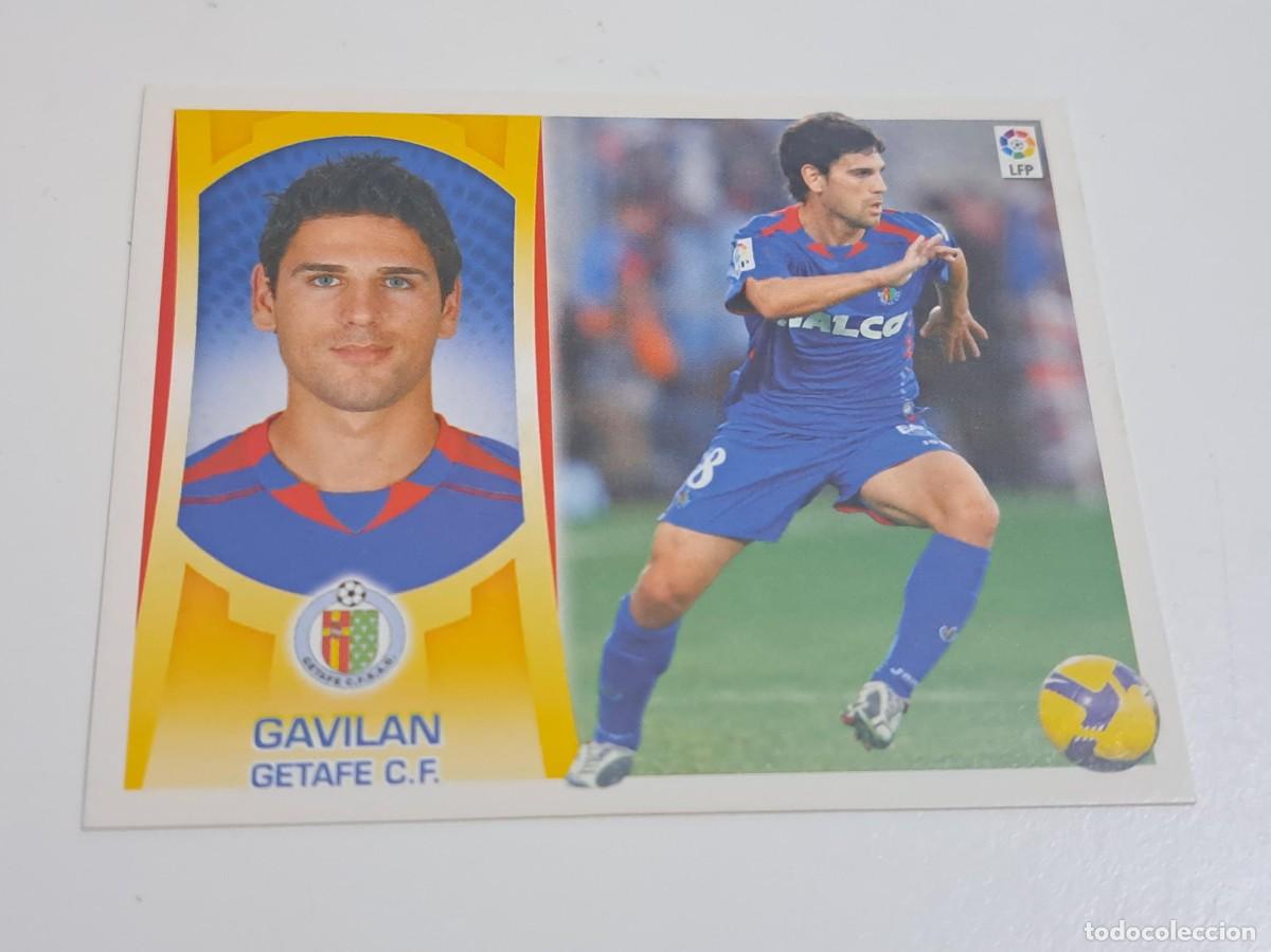 Cromos de f&uacute;tbol: CROMO LIGA 09-10 2009-10 GAVILAN NUMERO 11 GETAFE CF EDICIONES ESTE NUNCA PEGADO