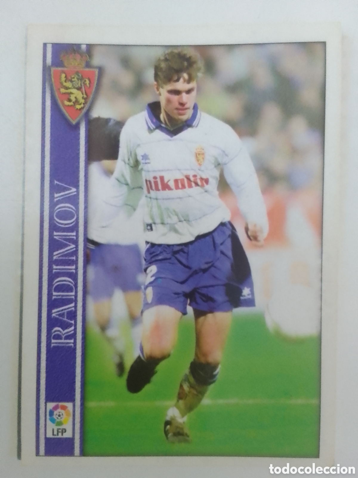 Cromos de f&uacute;tbol: Mundicromo 2001 n&deg; 78 Radimov &bull; Zaragoza.