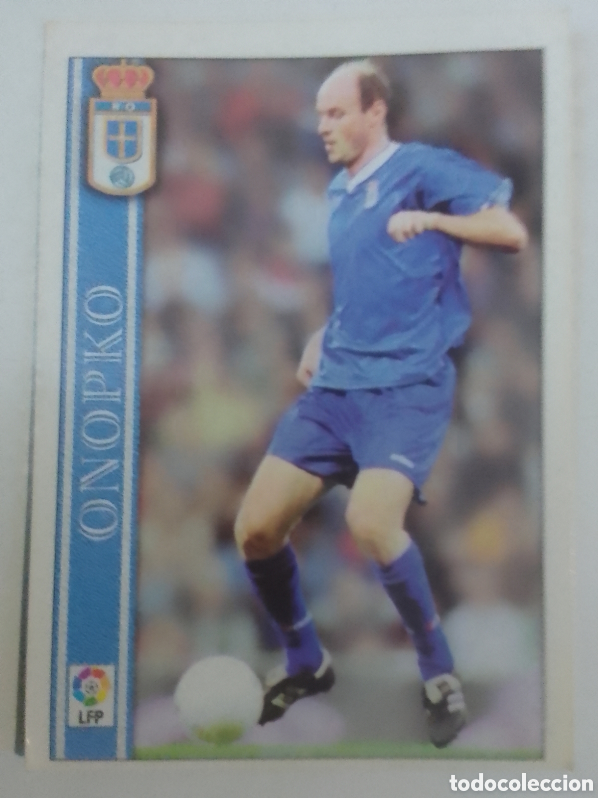 Cromos de f&uacute;tbol: Mundicromo 2001 n&deg; 343 Onopko &bull; Oviedo.